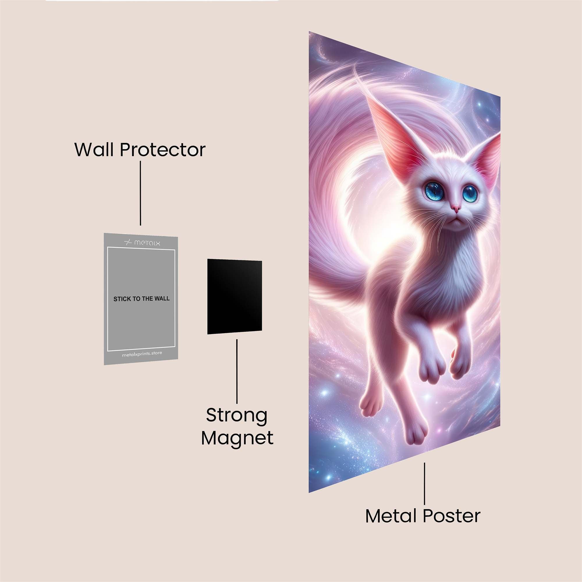 Galactic Whimsy Safe Wall Magnetic / M