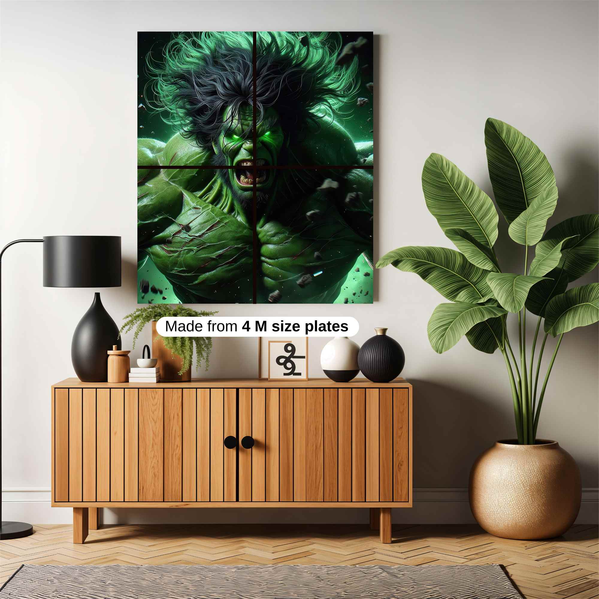 Hulk Fury Safe Wall Magnetic / M