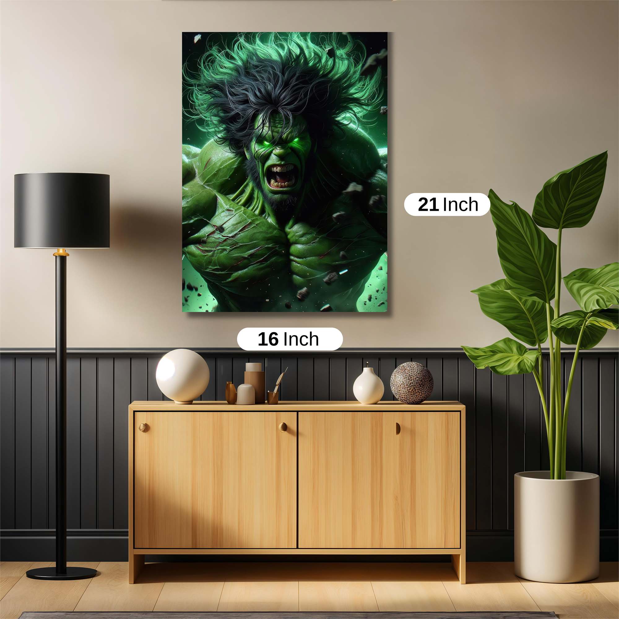 Hulk Fury Safe Wall Magnetic / M