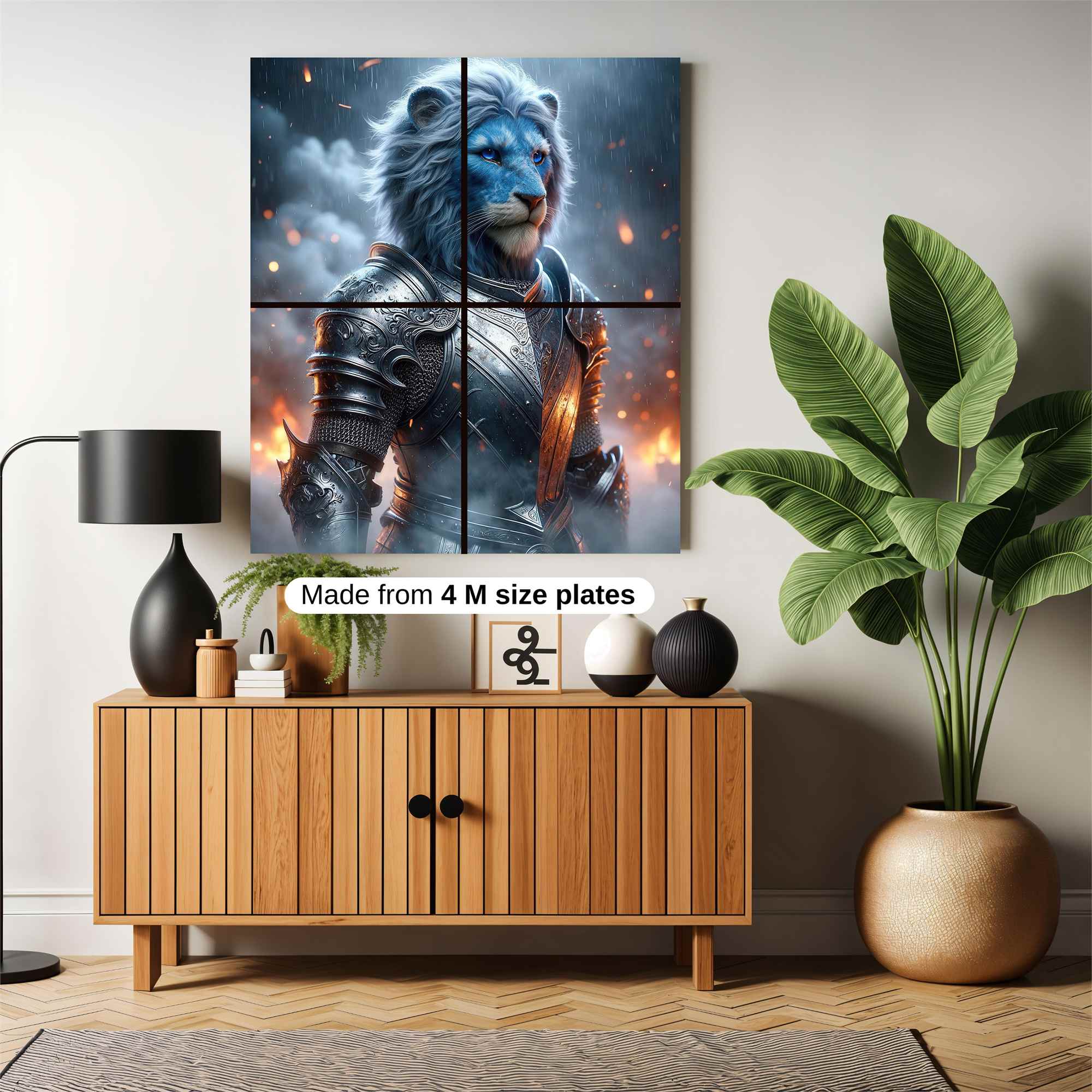 Lion Majesty Safe Wall Magnetic / M