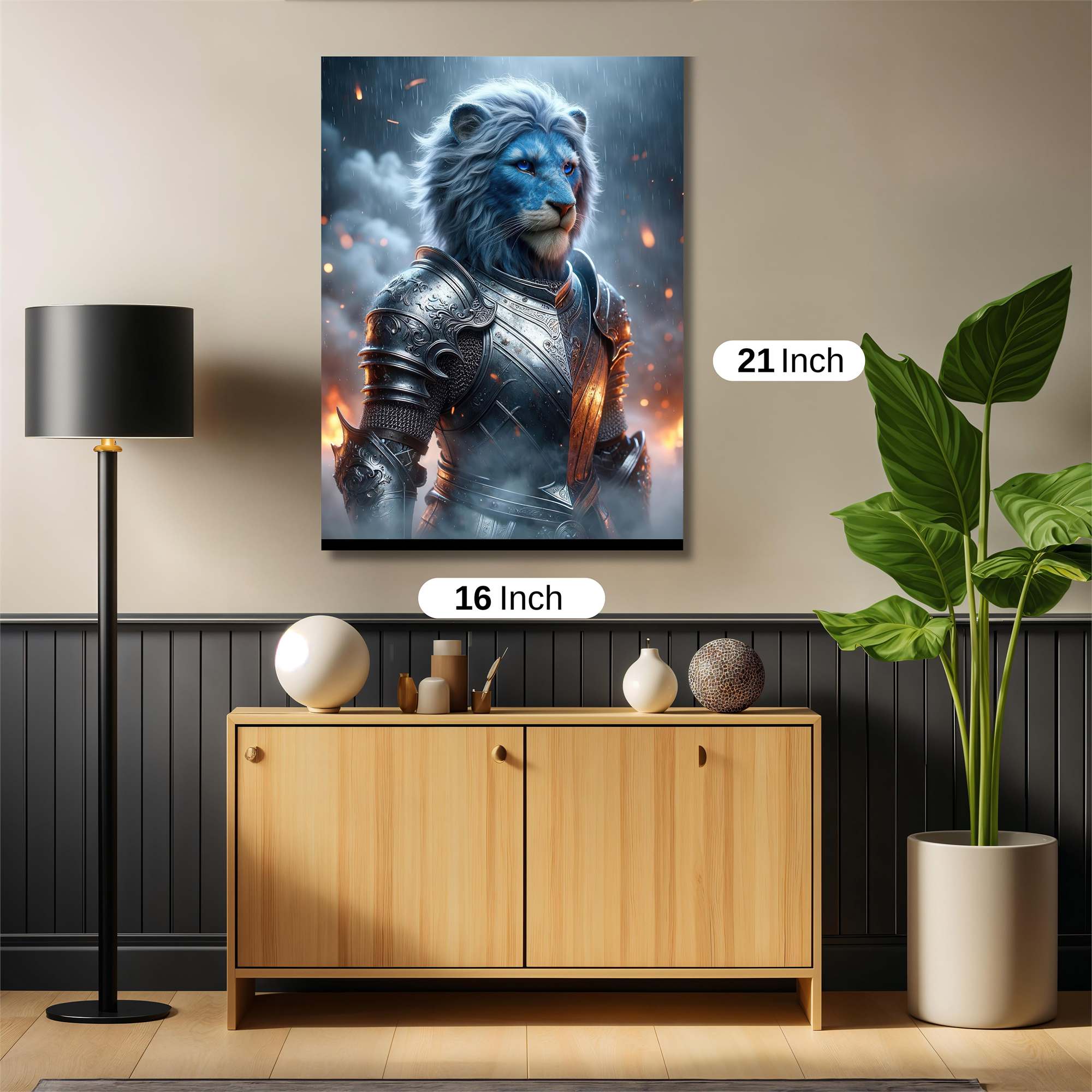 Lion Majesty Safe Wall Magnetic / M