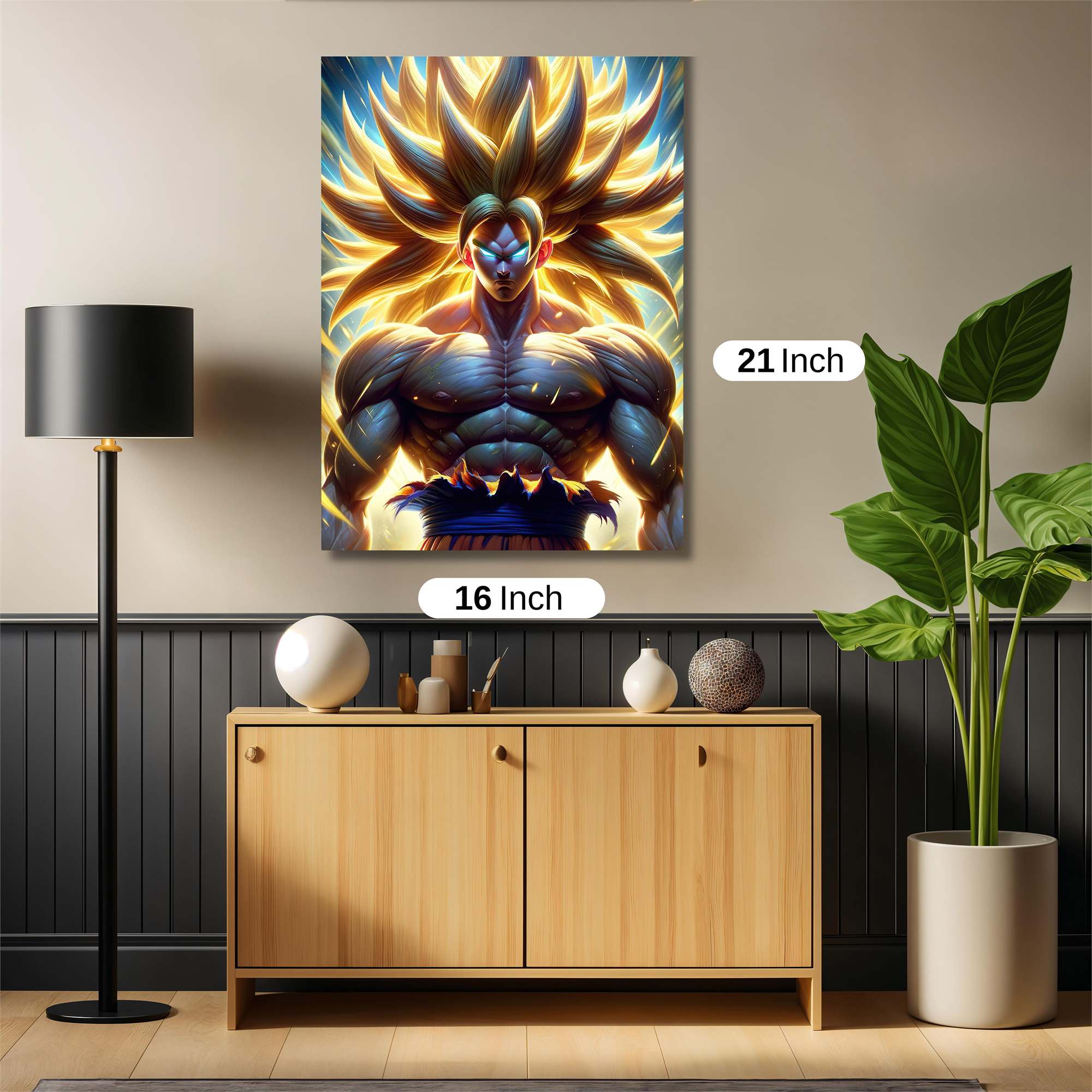 Goku Ascendance Safe Wall Magnetic / M