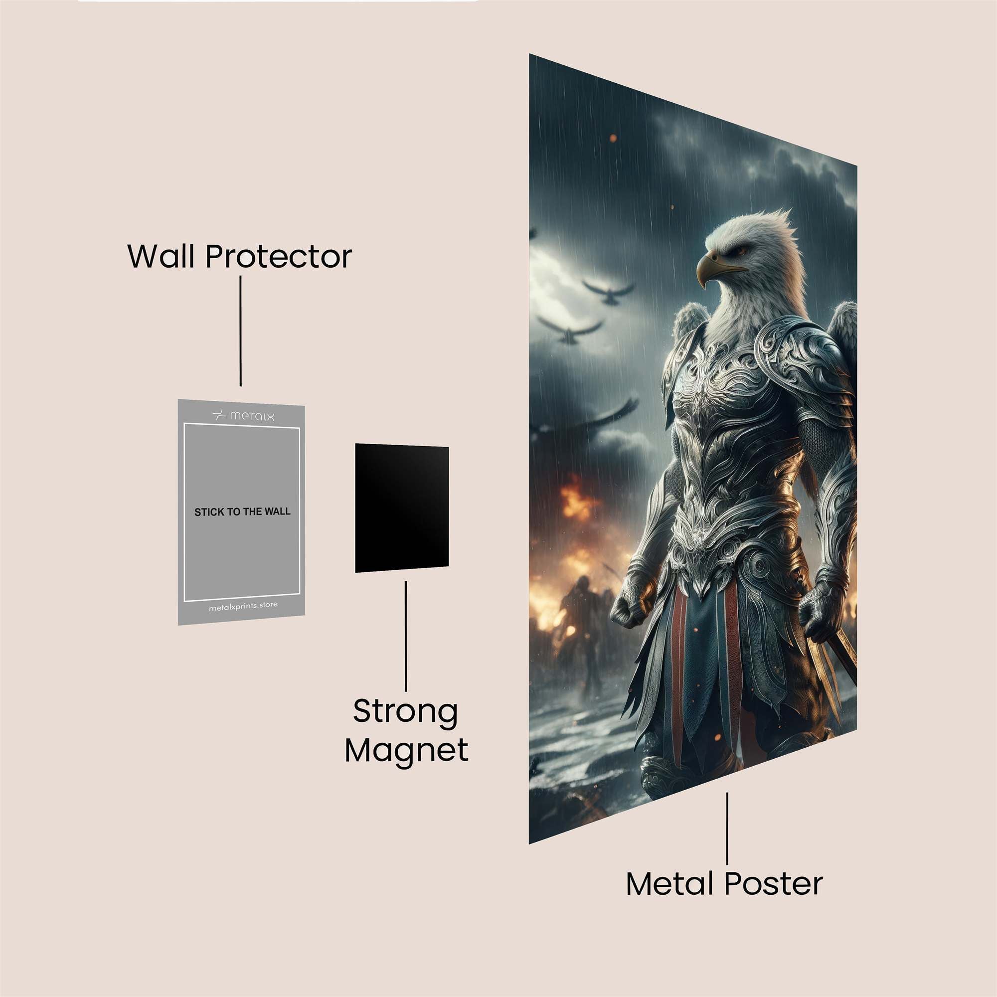 Eagle Majesty Safe Wall Magnetic / M