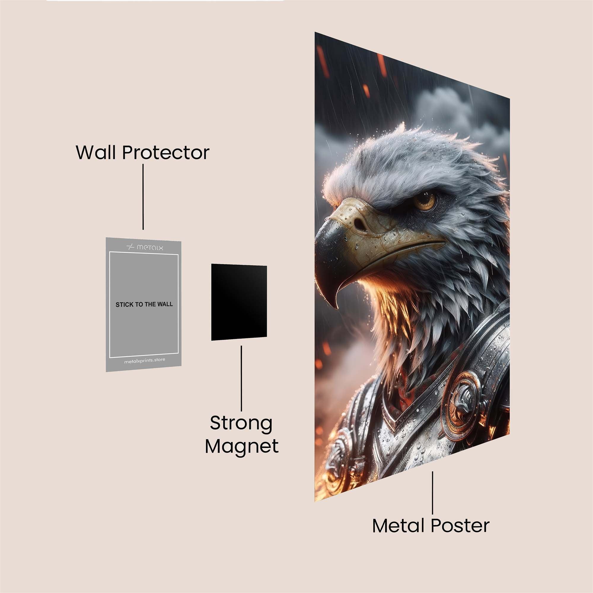Eagle Majesty Safe Wall Magnetic / M