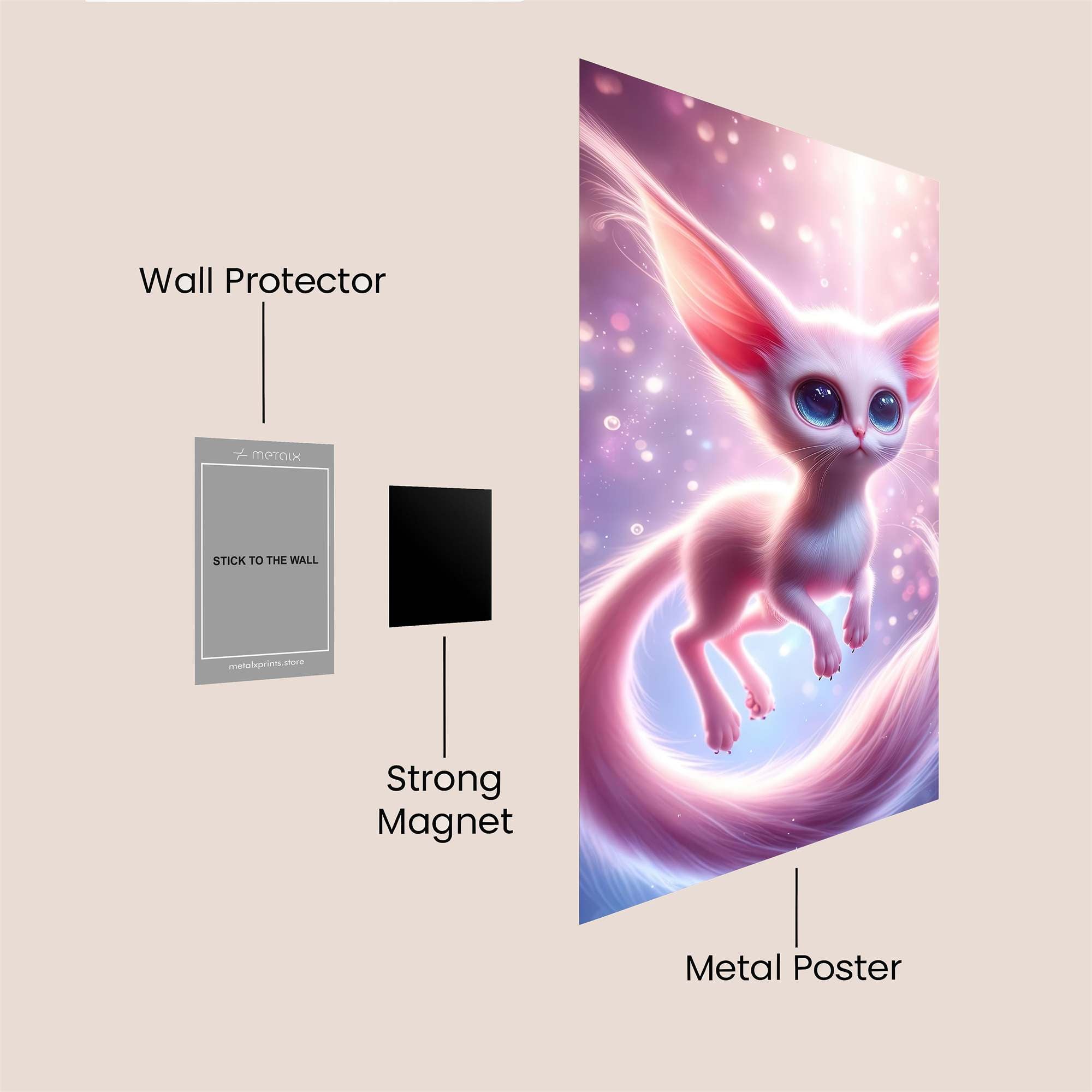 Fantasy Whimsy Safe Wall Magnetic / M