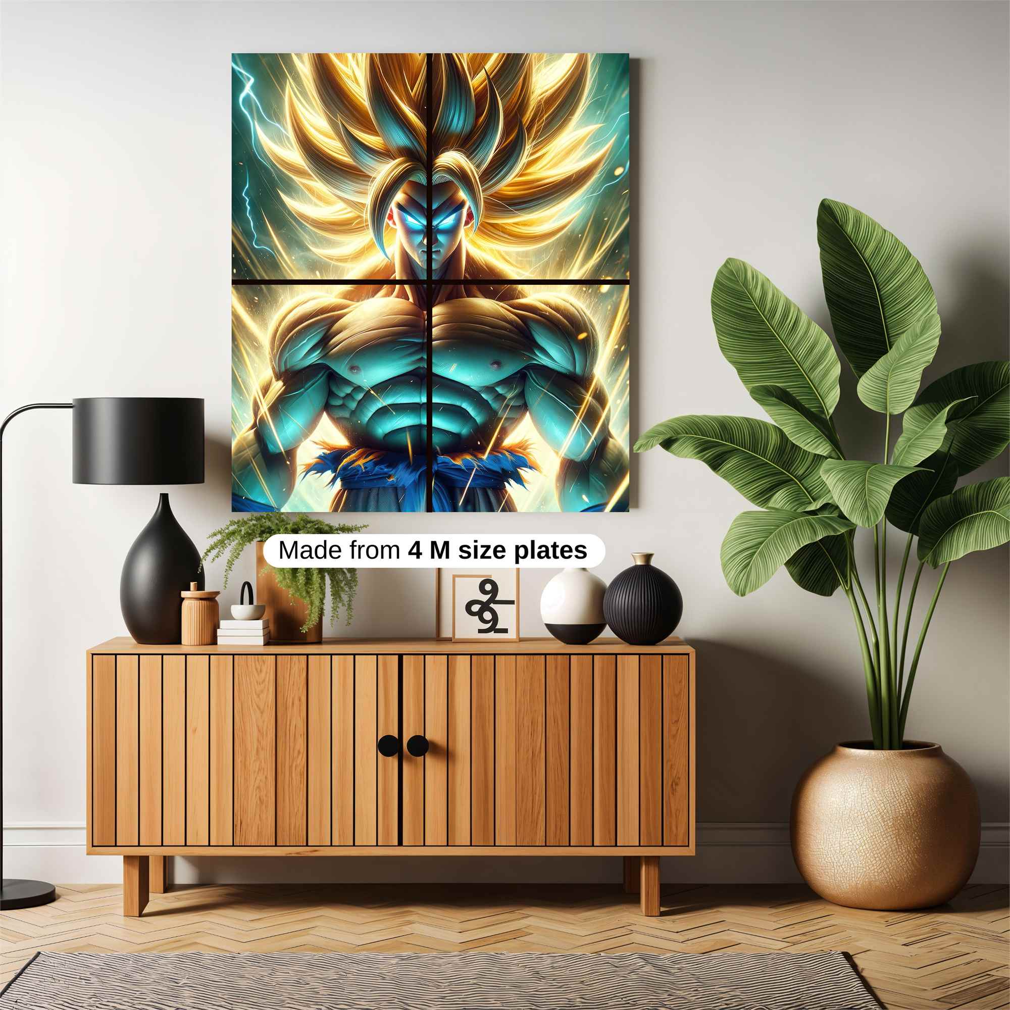 Saiyan Luminescence Safe Wall Magnetic / M