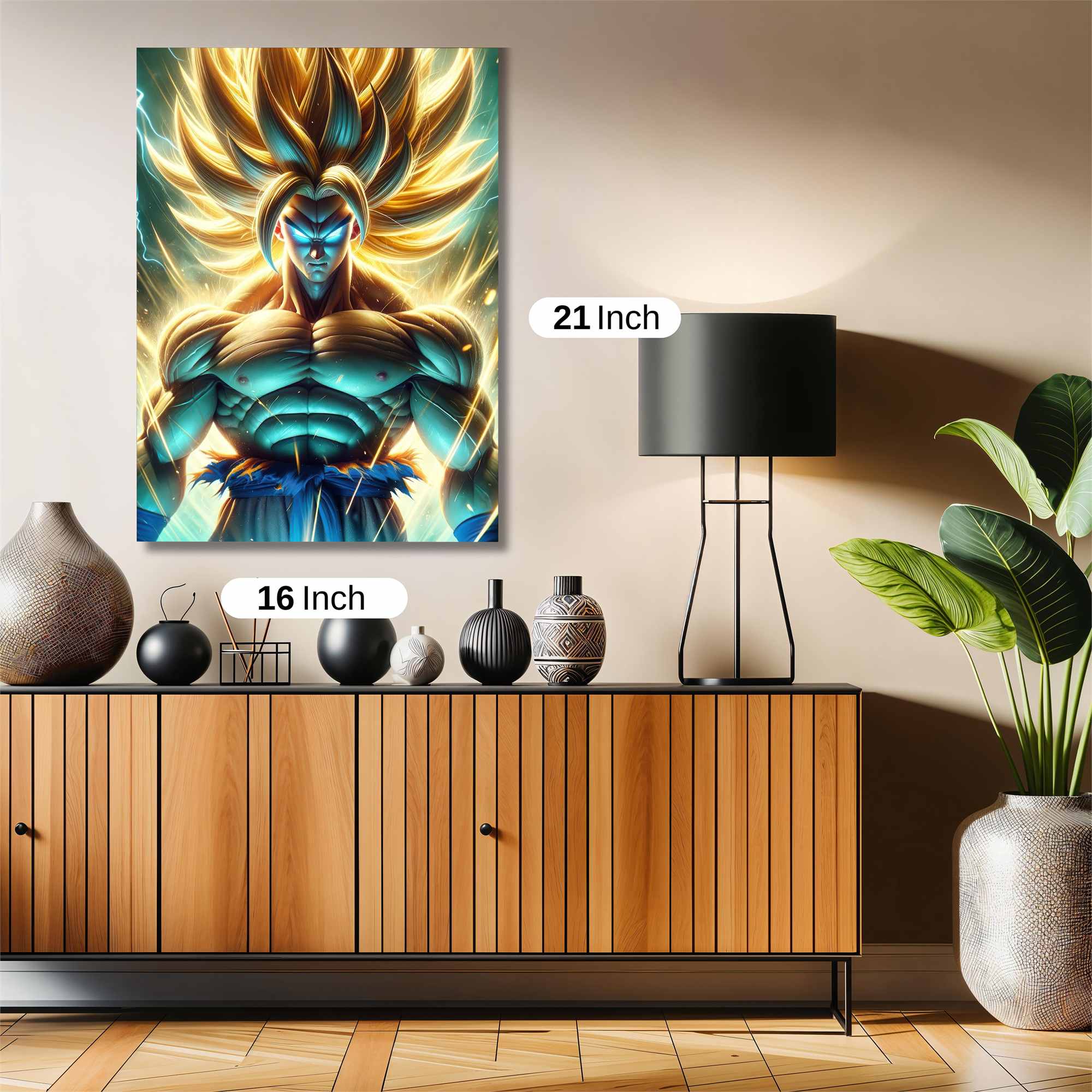 Saiyan Luminescence Safe Wall Magnetic / M