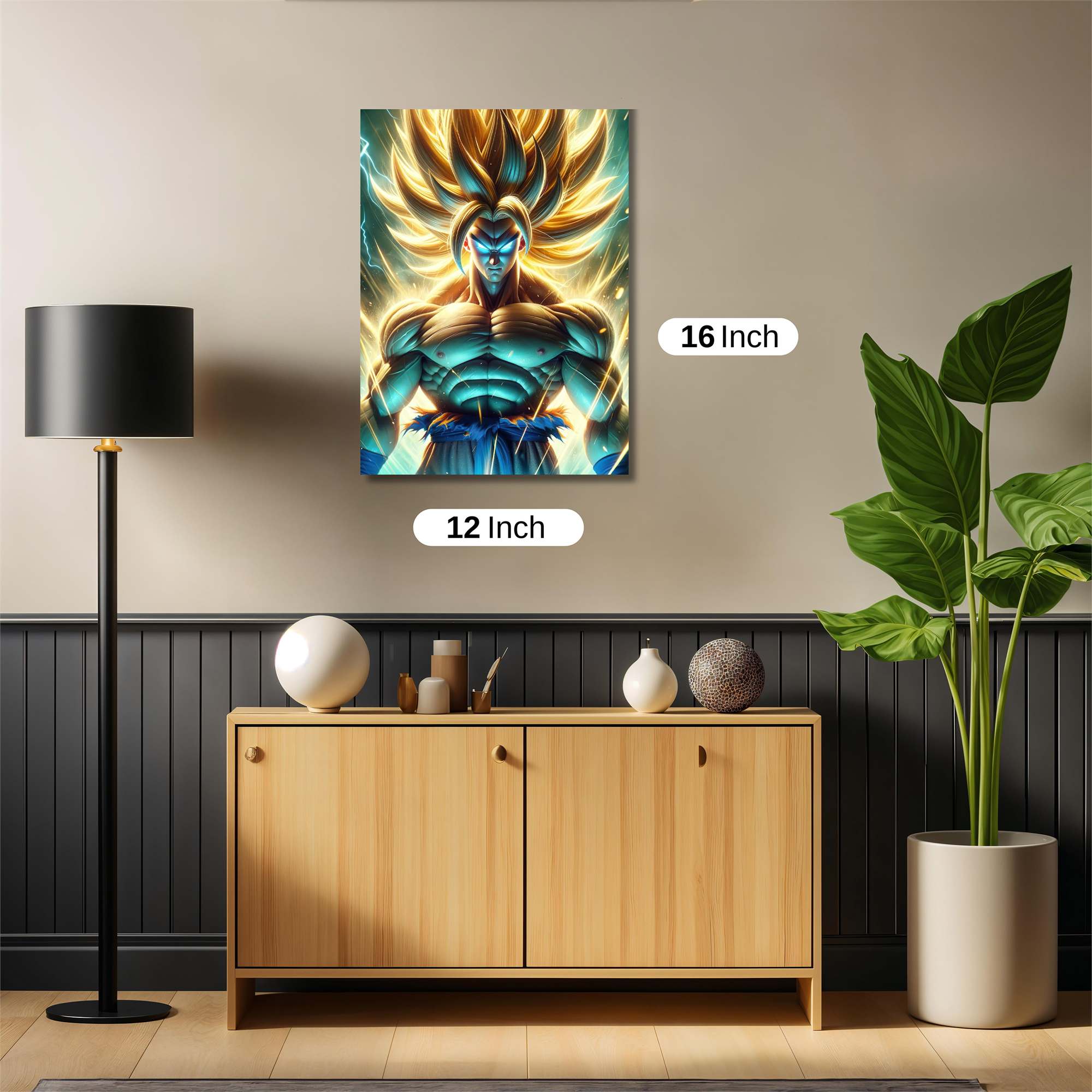 Saiyan Luminescence Safe Wall Magnetic / M