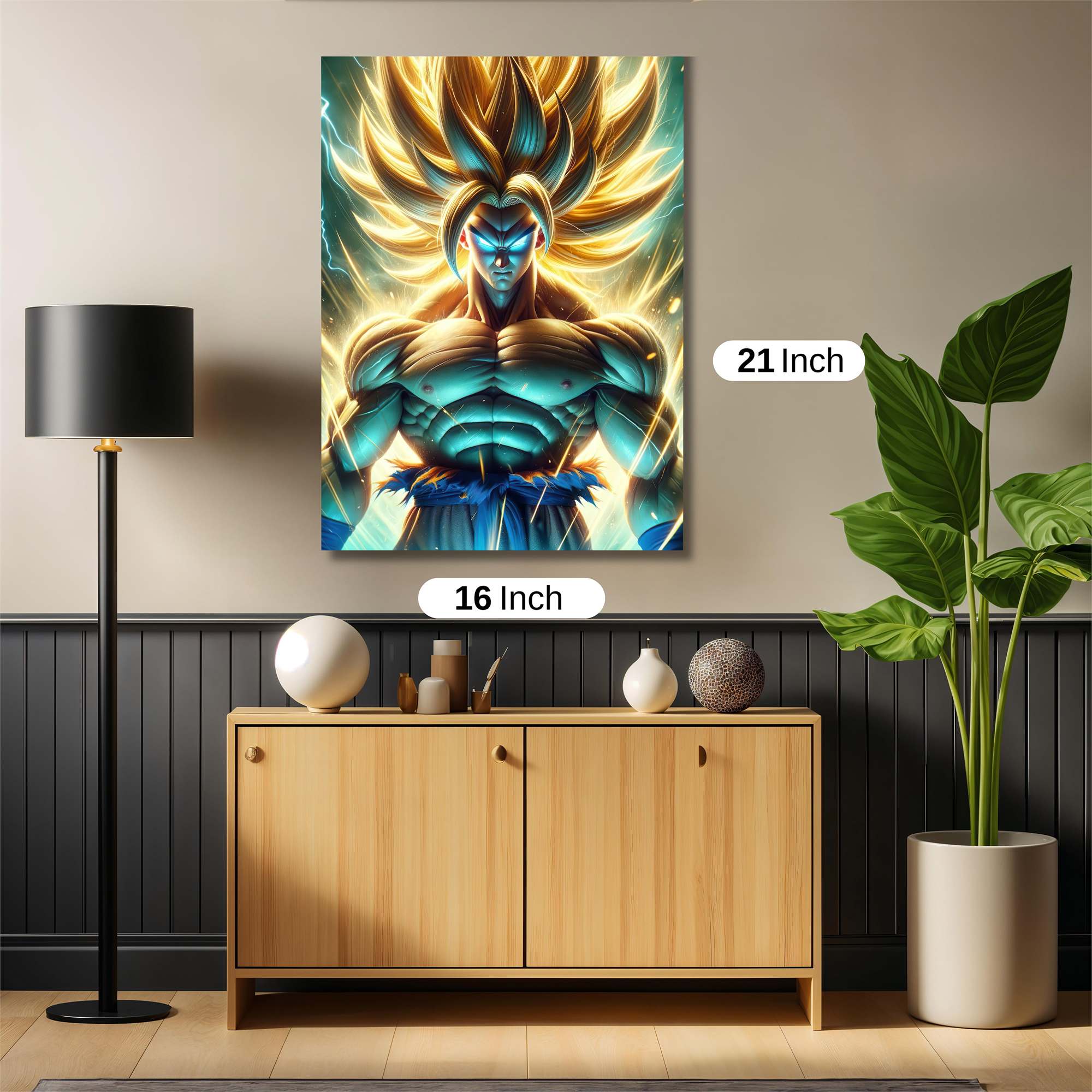 Saiyan Luminescence Safe Wall Magnetic / M