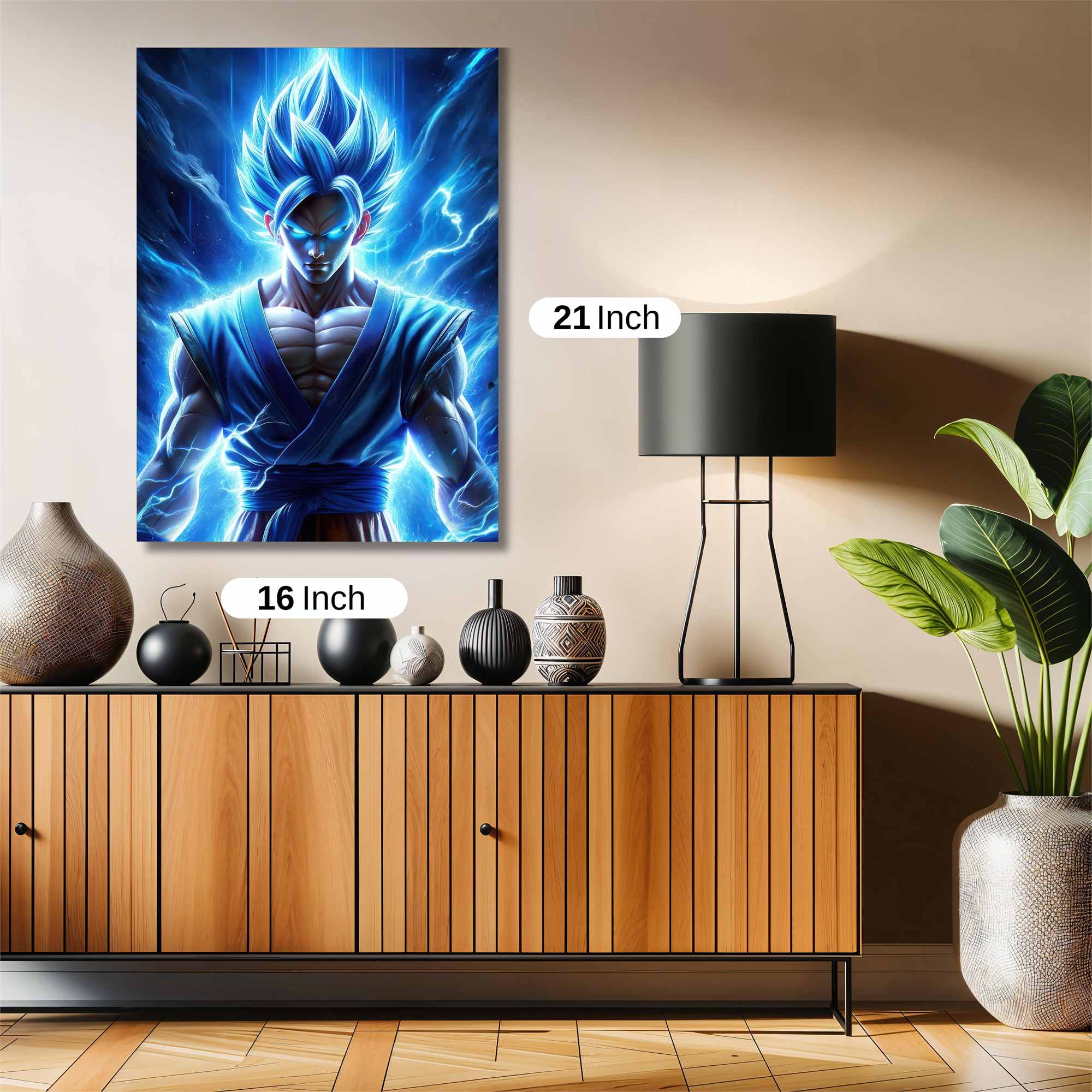 Saiyan Surge Safe Wall Magnetic / M