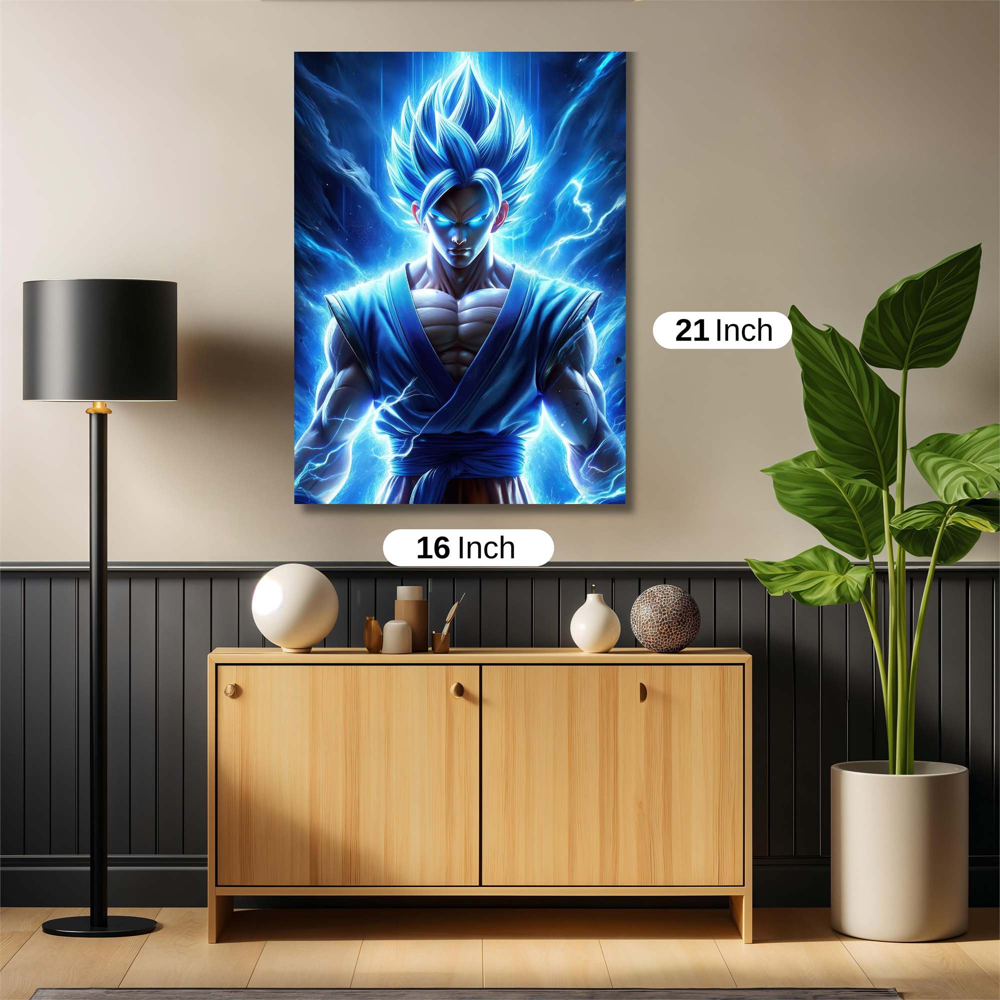 Saiyan Surge Safe Wall Magnetic / M