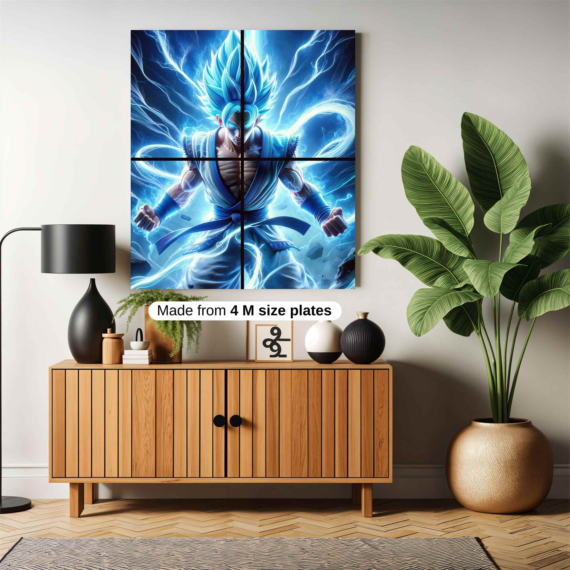 Goku Energyburst Safe Wall Magnetic / M