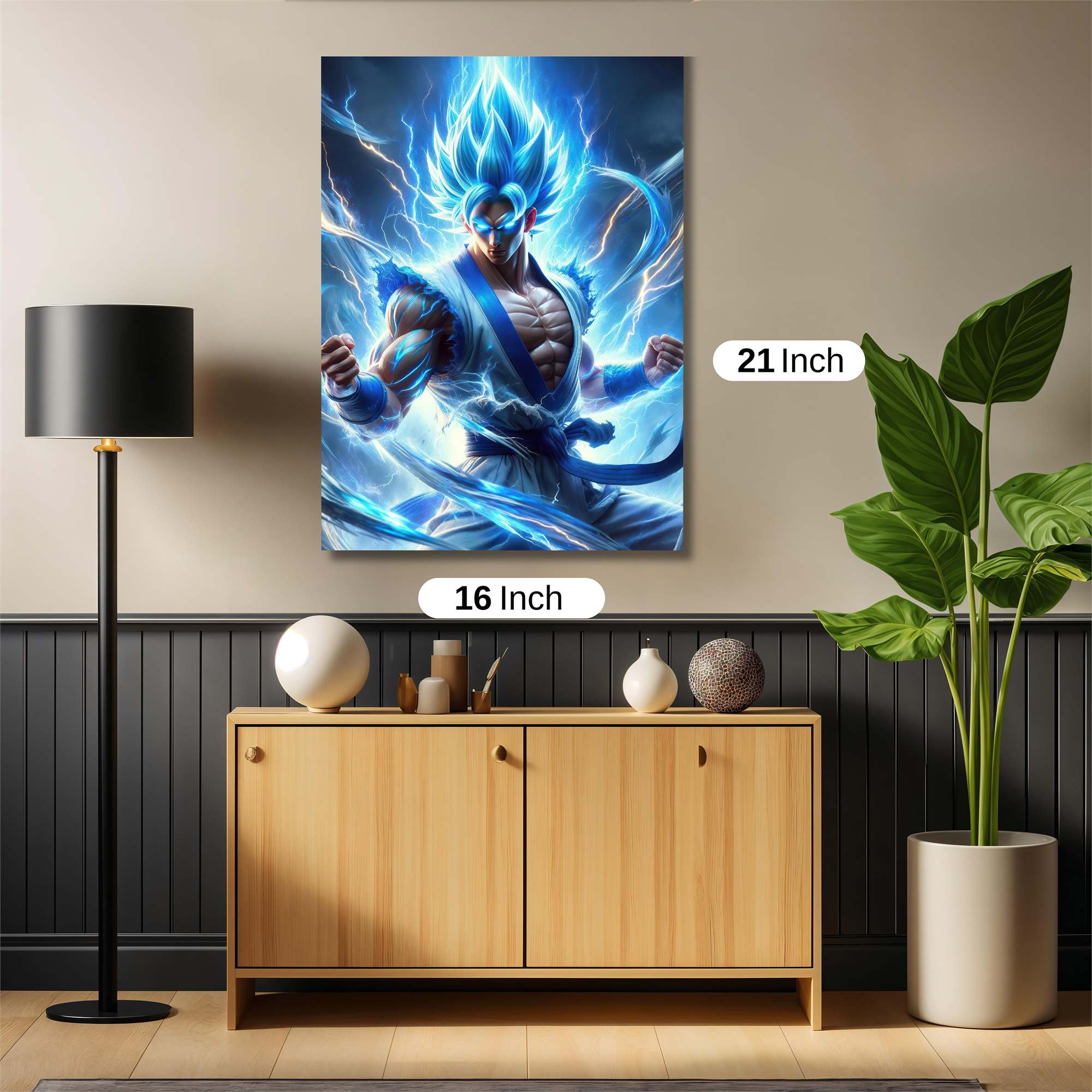 Saiyan Storm Safe Wall Magnetic / M