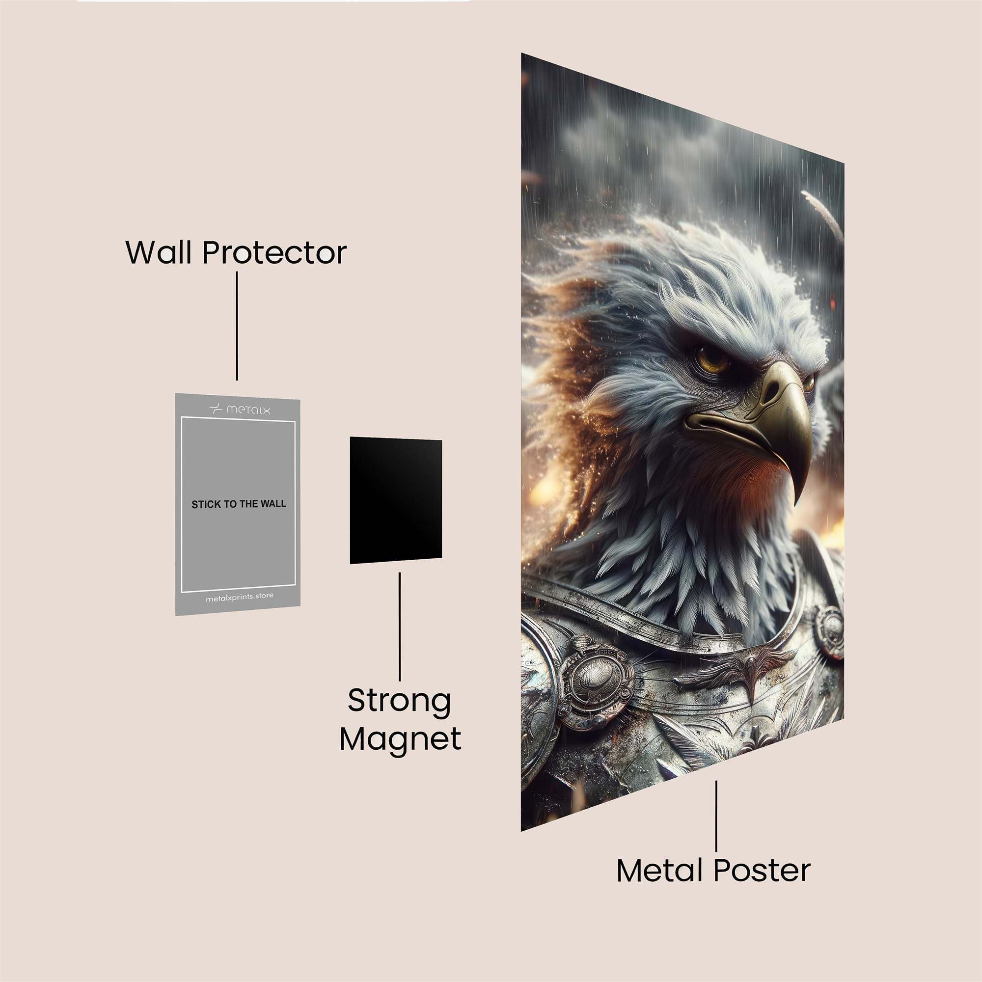 Eagle Valor Safe Wall Magnetic / M