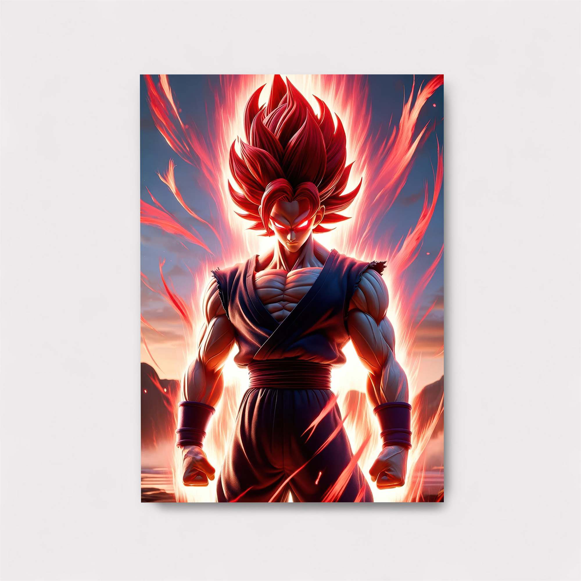 Saiyan Fury Safe Wall Magnetic / M