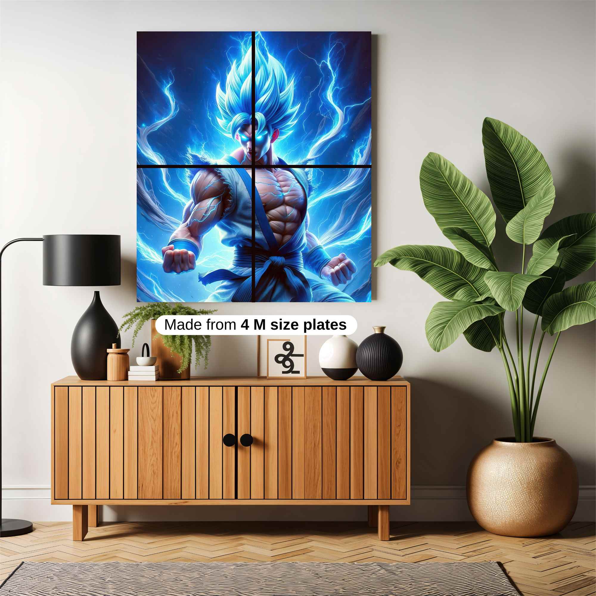 Saiyan Surge Safe Wall Magnetic / M