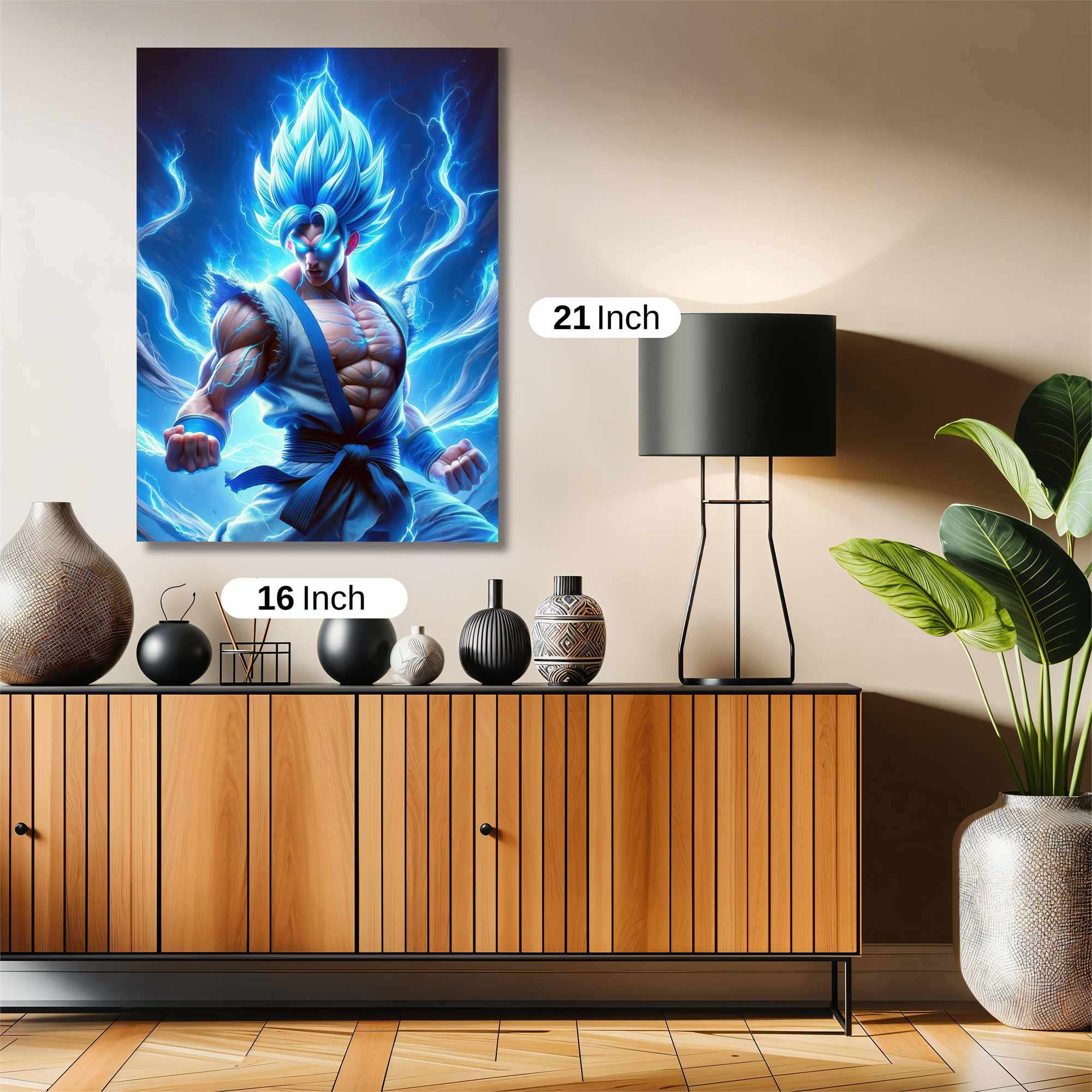 Saiyan Surge Safe Wall Magnetic / M