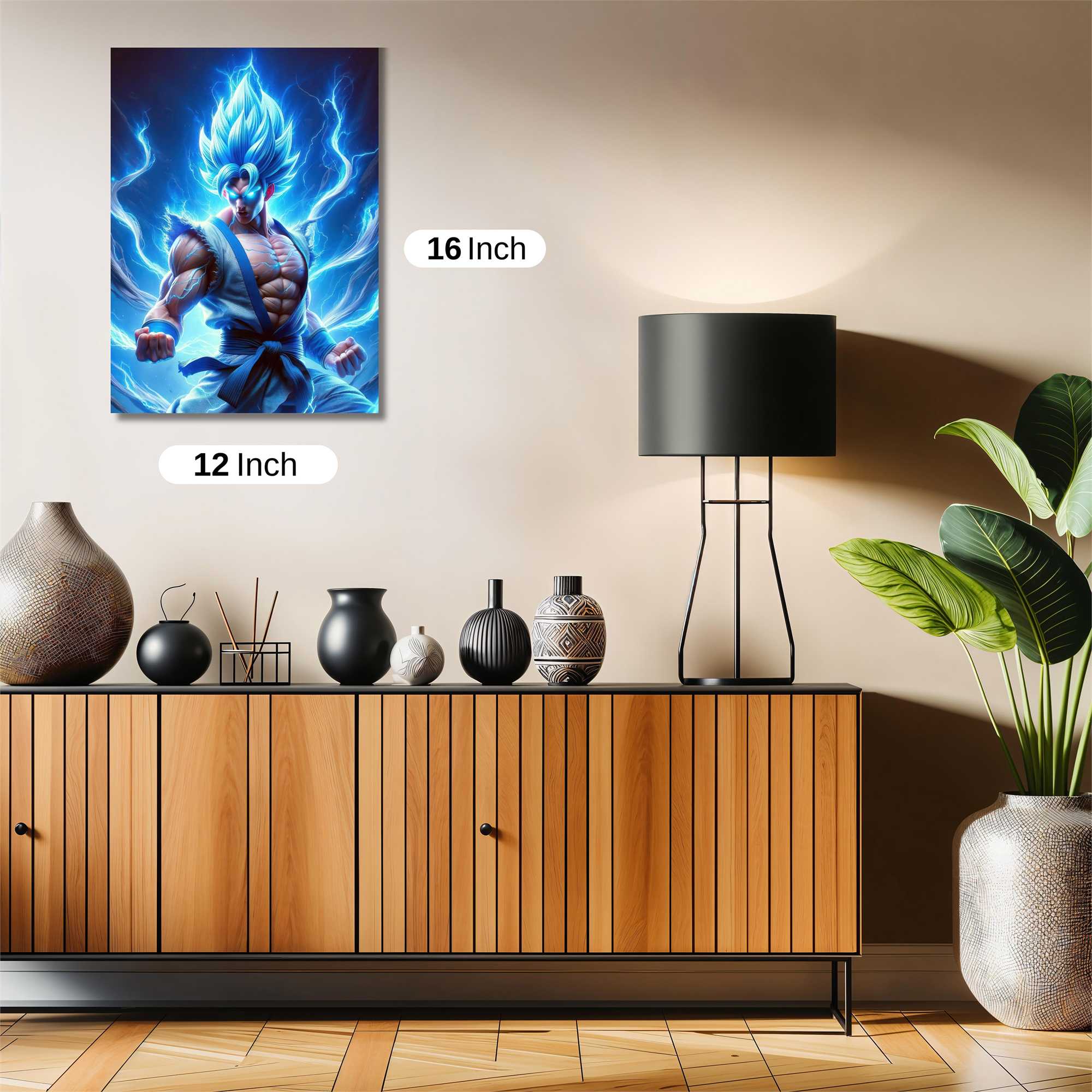 Saiyan Surge Safe Wall Magnetic / M