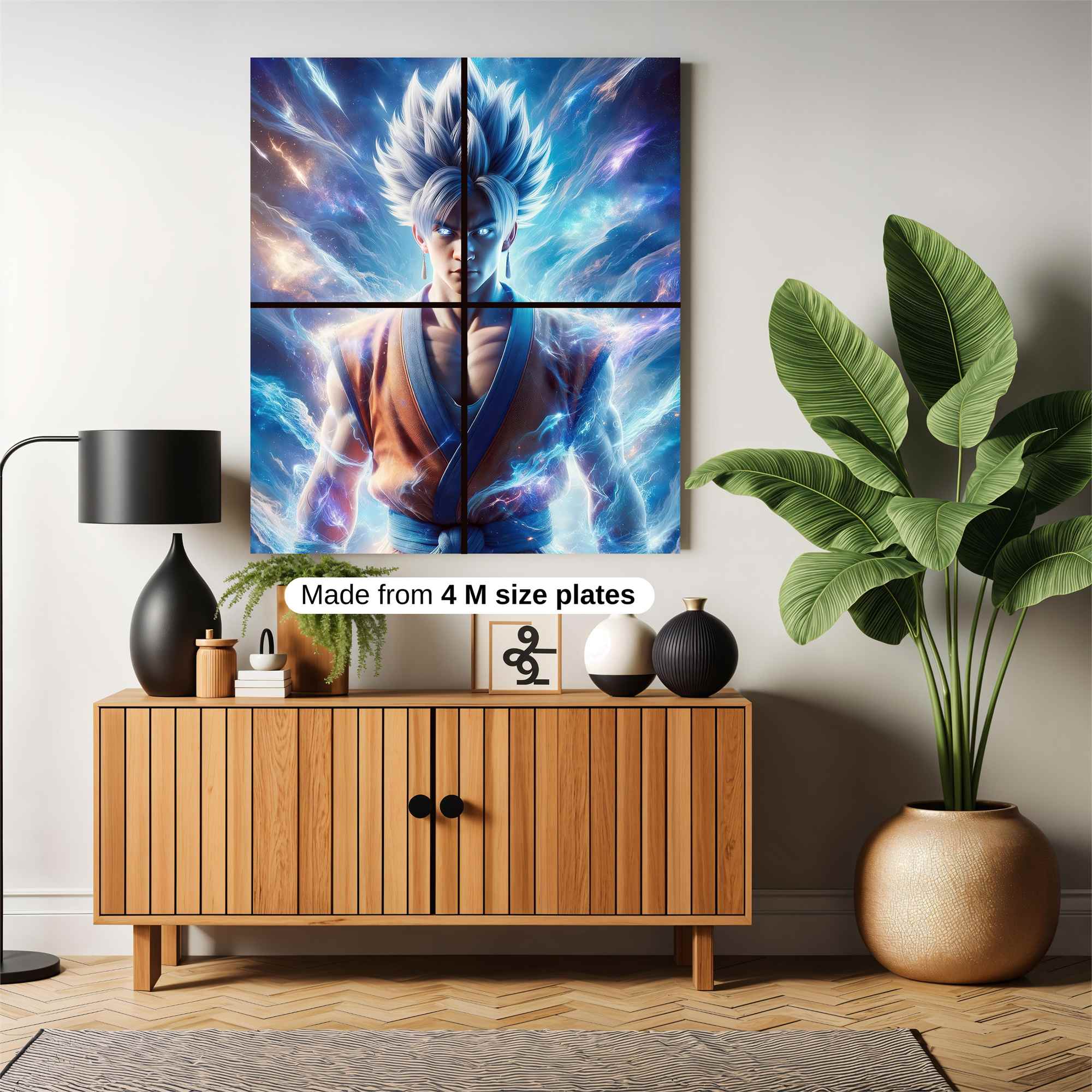 Saiyan Luminosity Safe Wall Magnetic / M