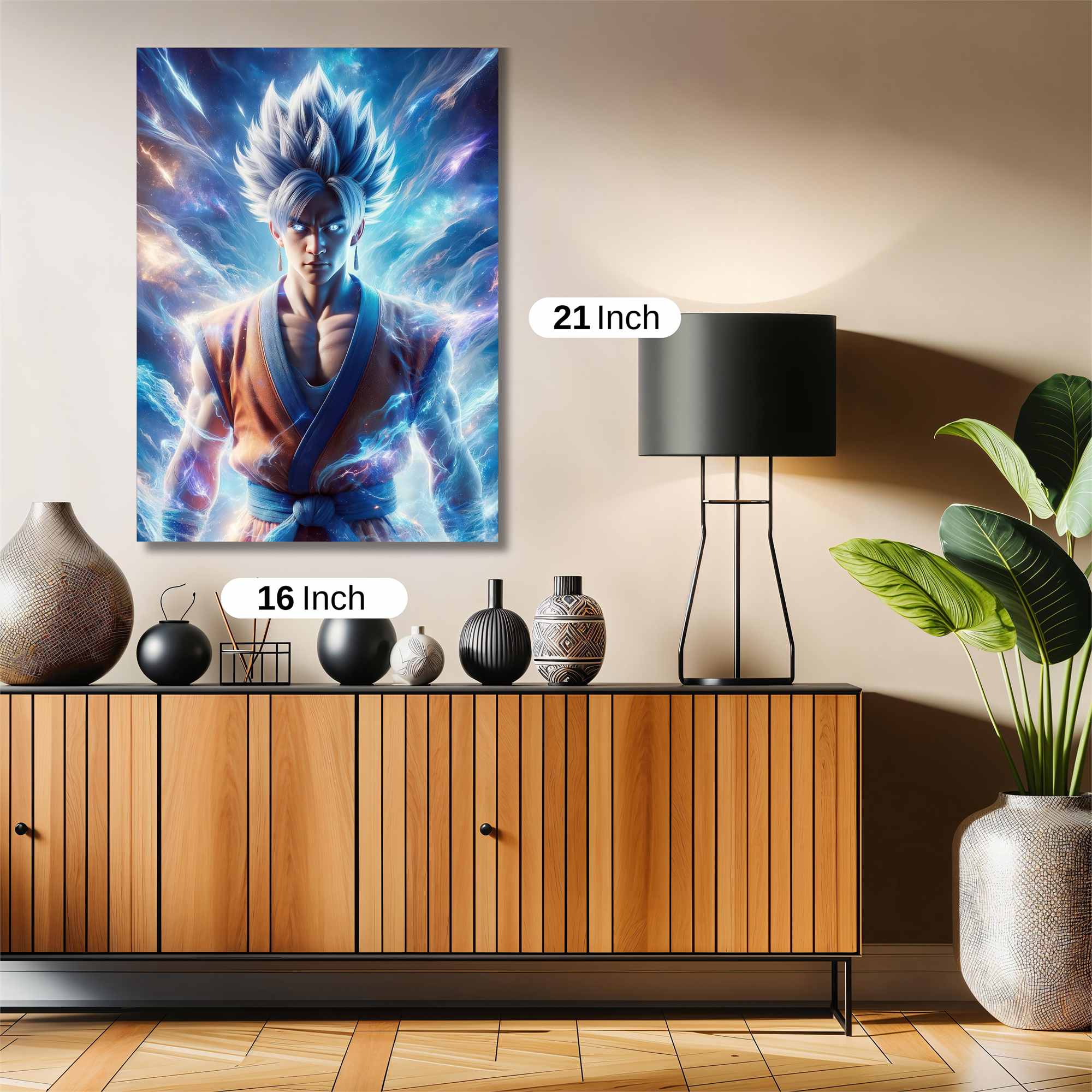 Saiyan Luminosity Safe Wall Magnetic / M