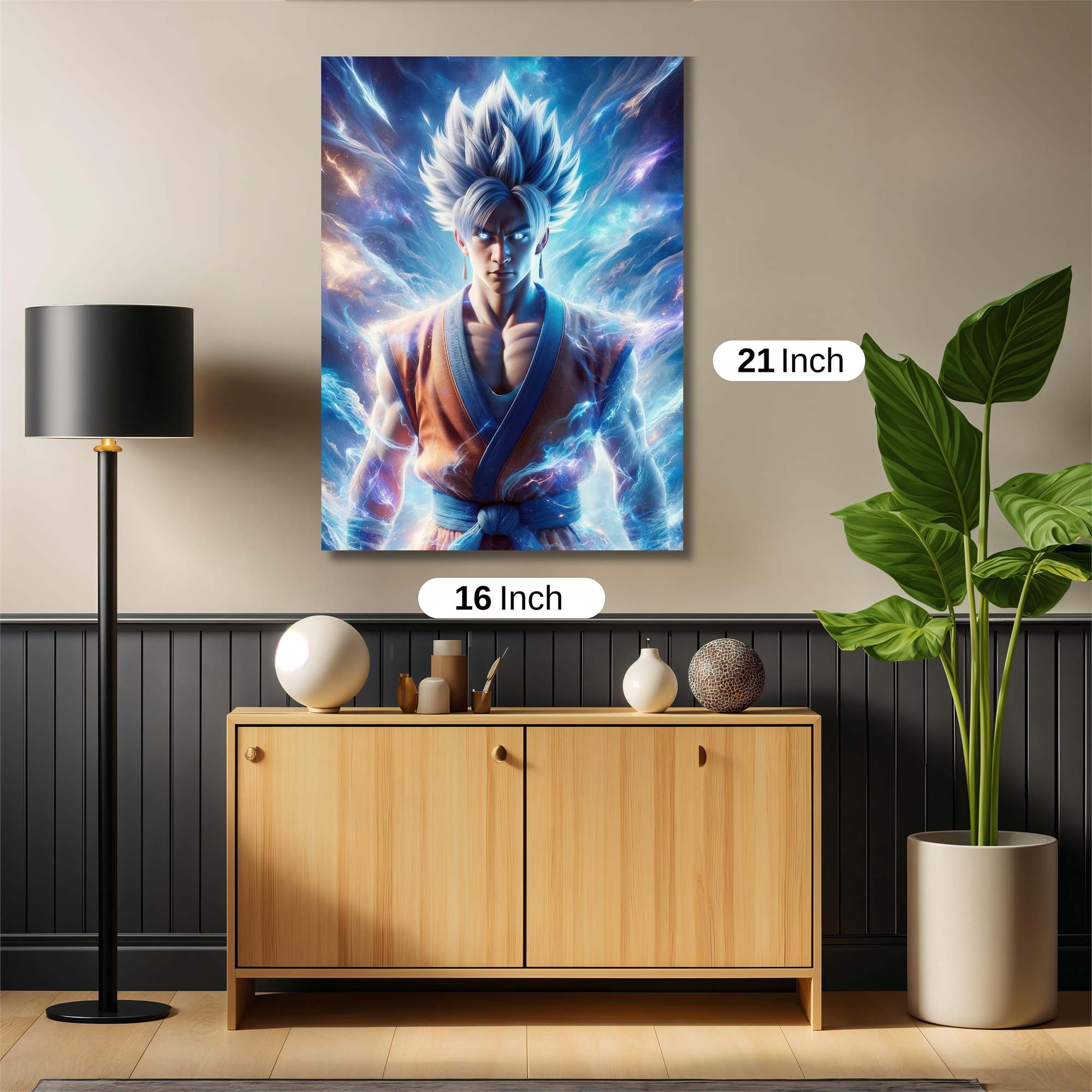 Saiyan Luminosity Safe Wall Magnetic / M