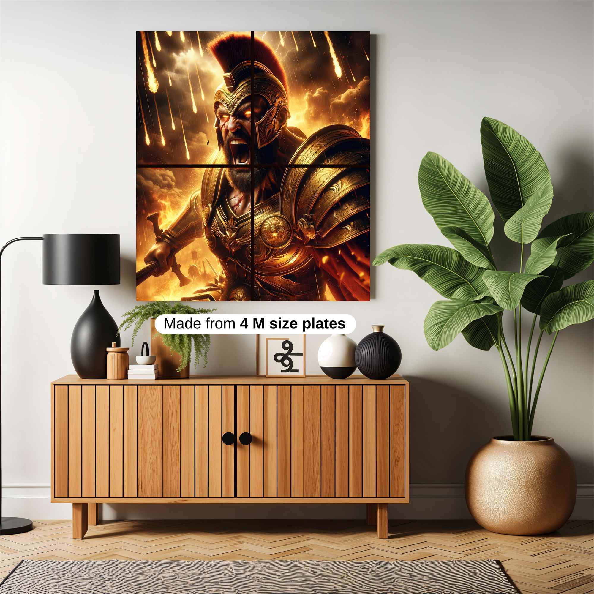Warrior Blaze Safe Wall Magnetic / M