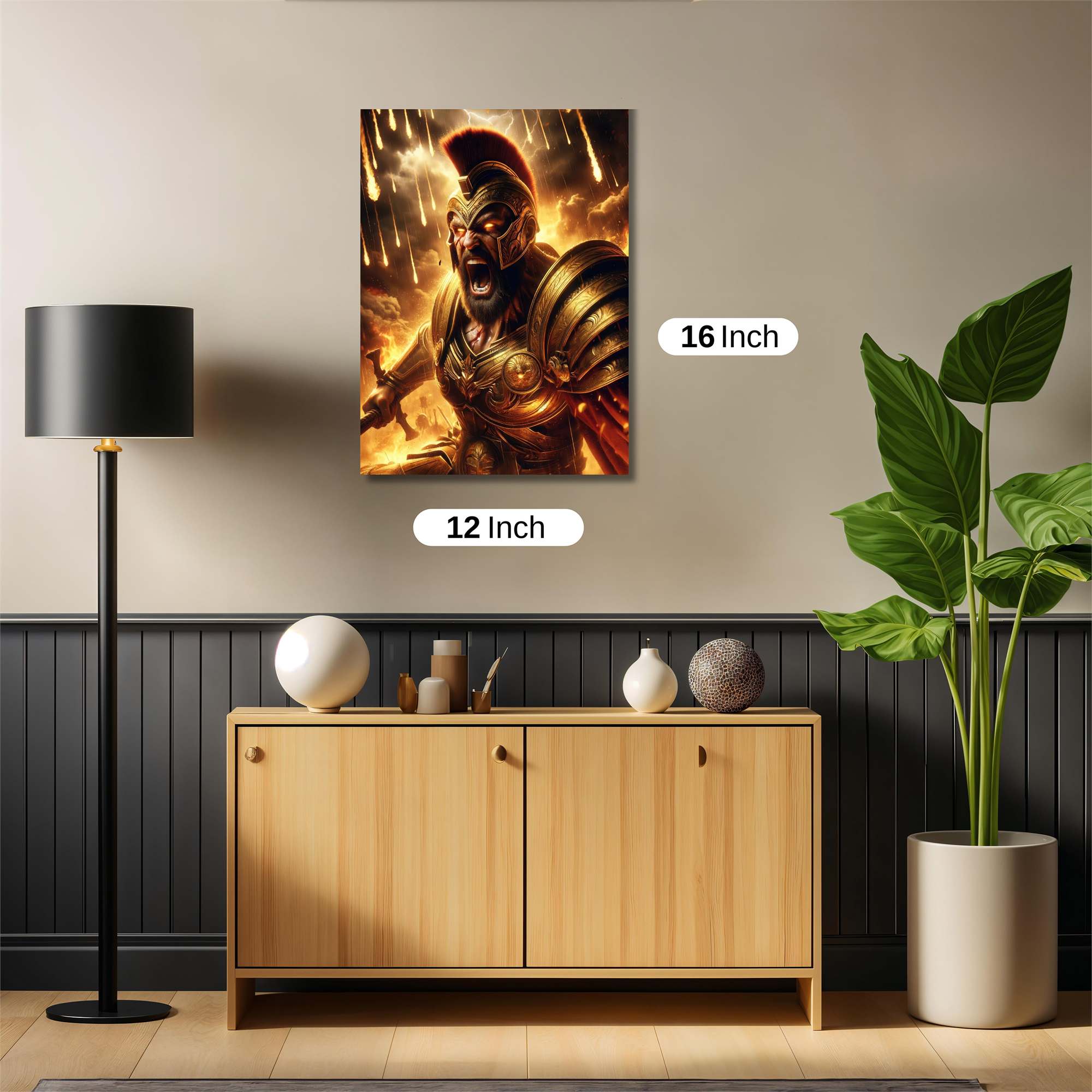 Warrior Blaze Safe Wall Magnetic / M