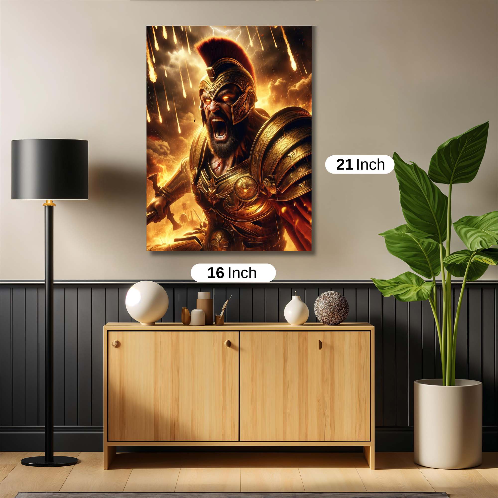 Warrior Blaze Safe Wall Magnetic / M