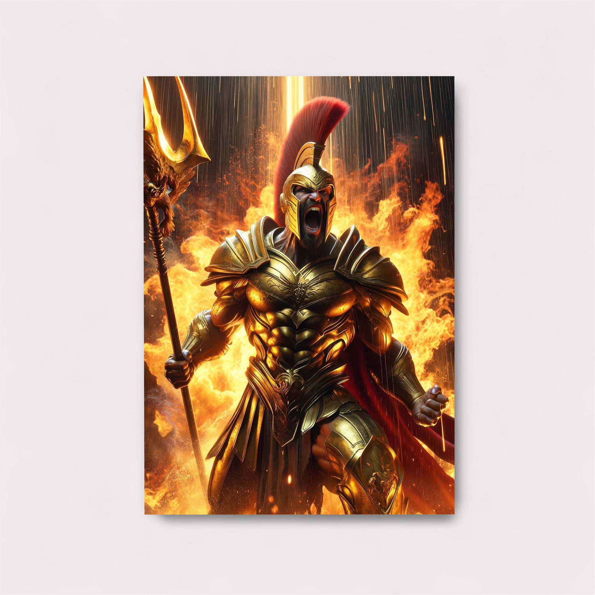 Fierce Blaze Safe Wall Magnetic / M