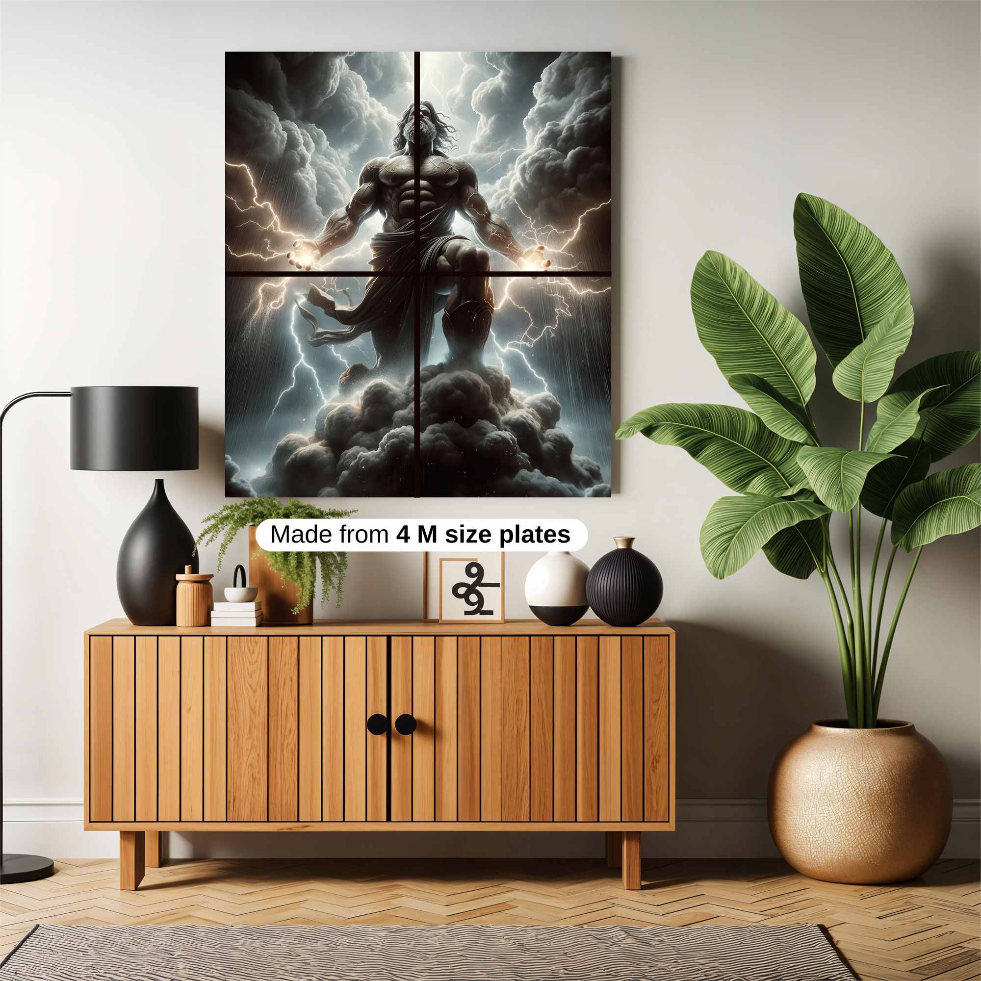 Zeus Thunderstorm Safe Wall Magnetic / M