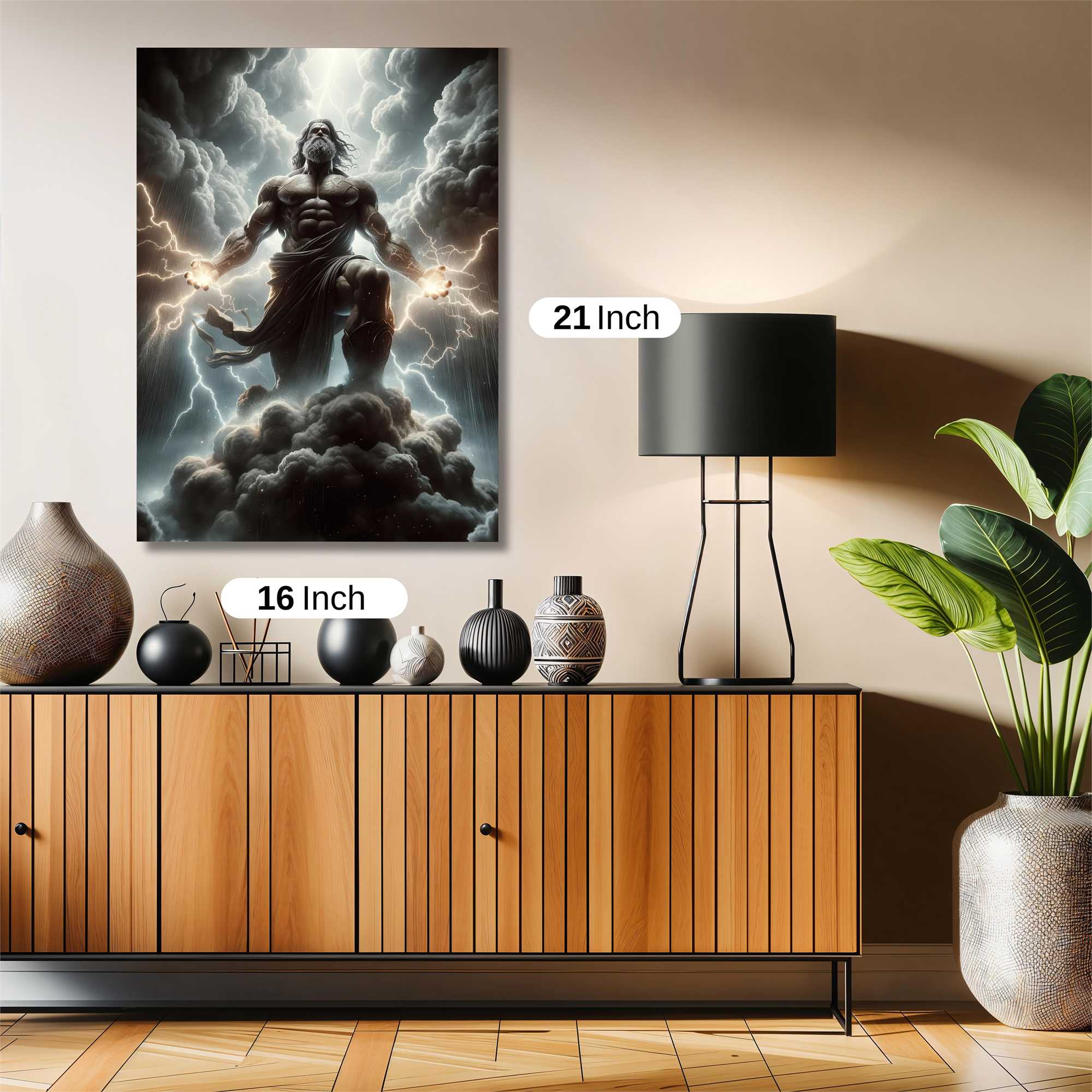 Zeus Thunderstorm Safe Wall Magnetic / M