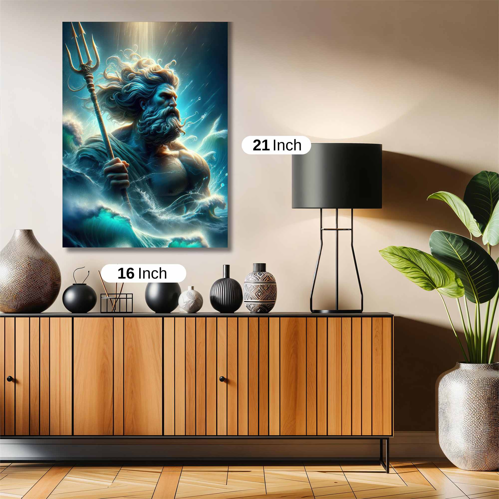Poseidon Majesty Safe Wall Magnetic / M