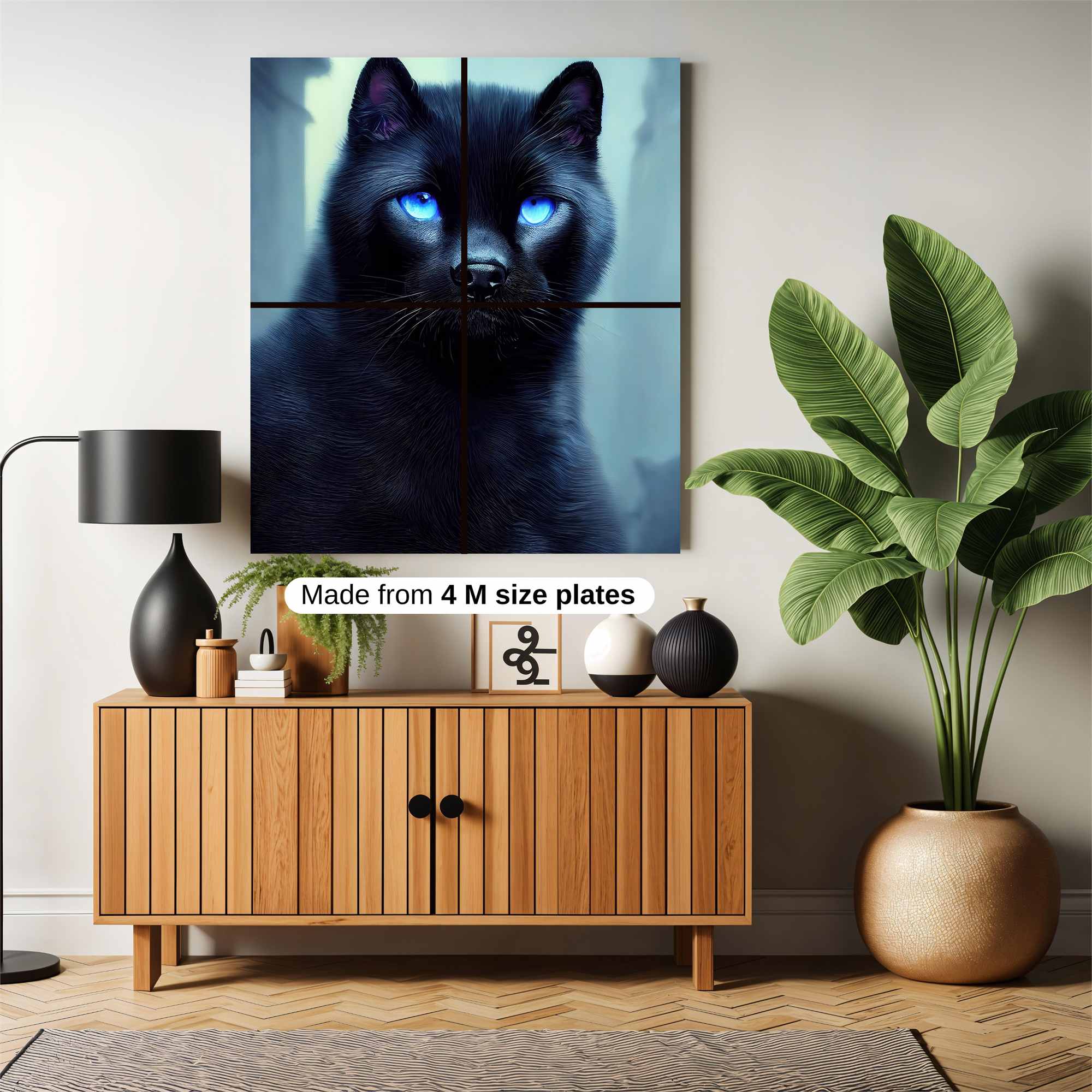 Mystic Feline Safe Wall Magnetic / M