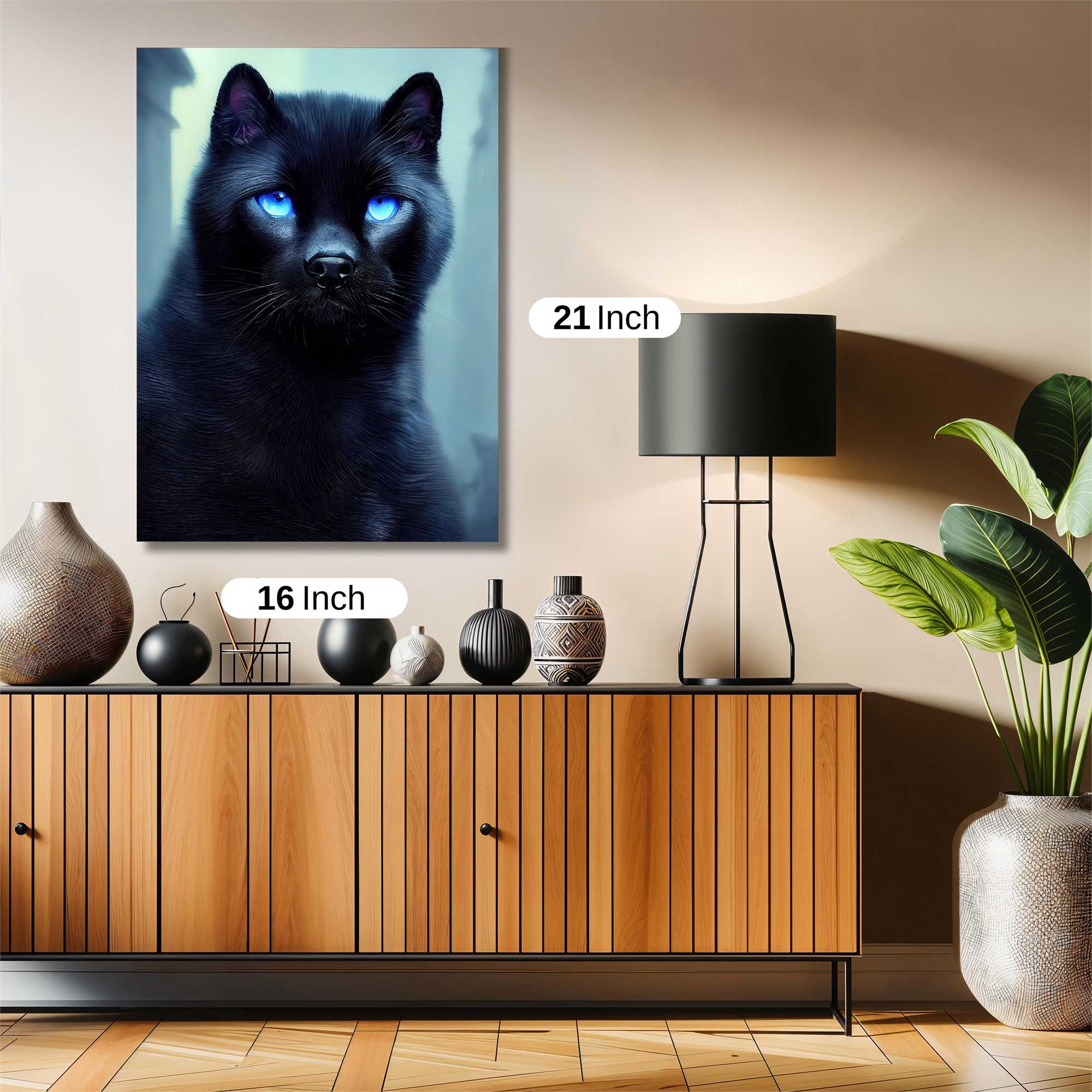Mystic Feline Safe Wall Magnetic / M
