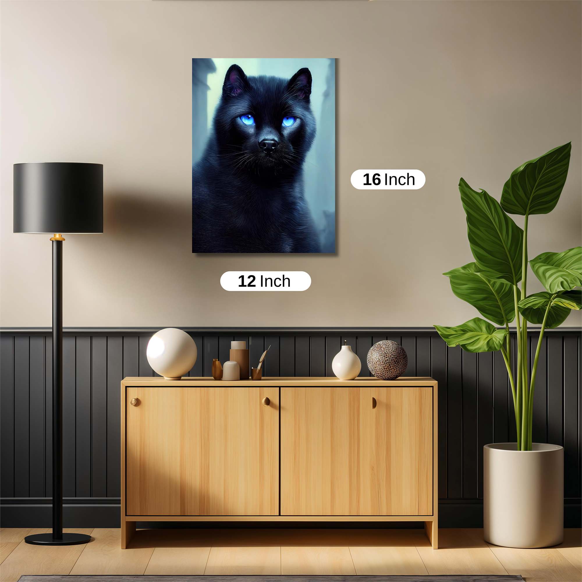 Mystic Feline Safe Wall Magnetic / M