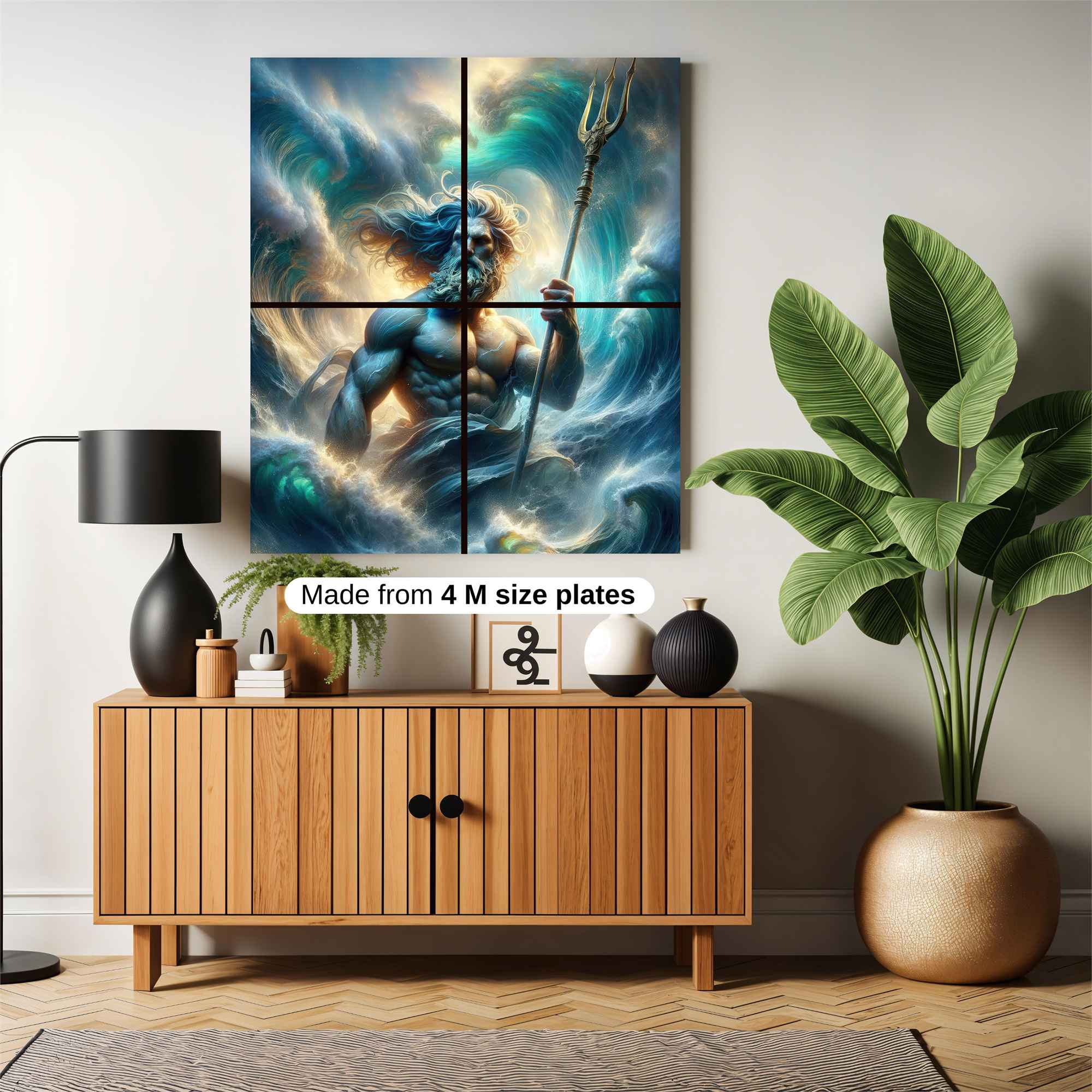 Poseidon Majesty Safe Wall Magnetic / M