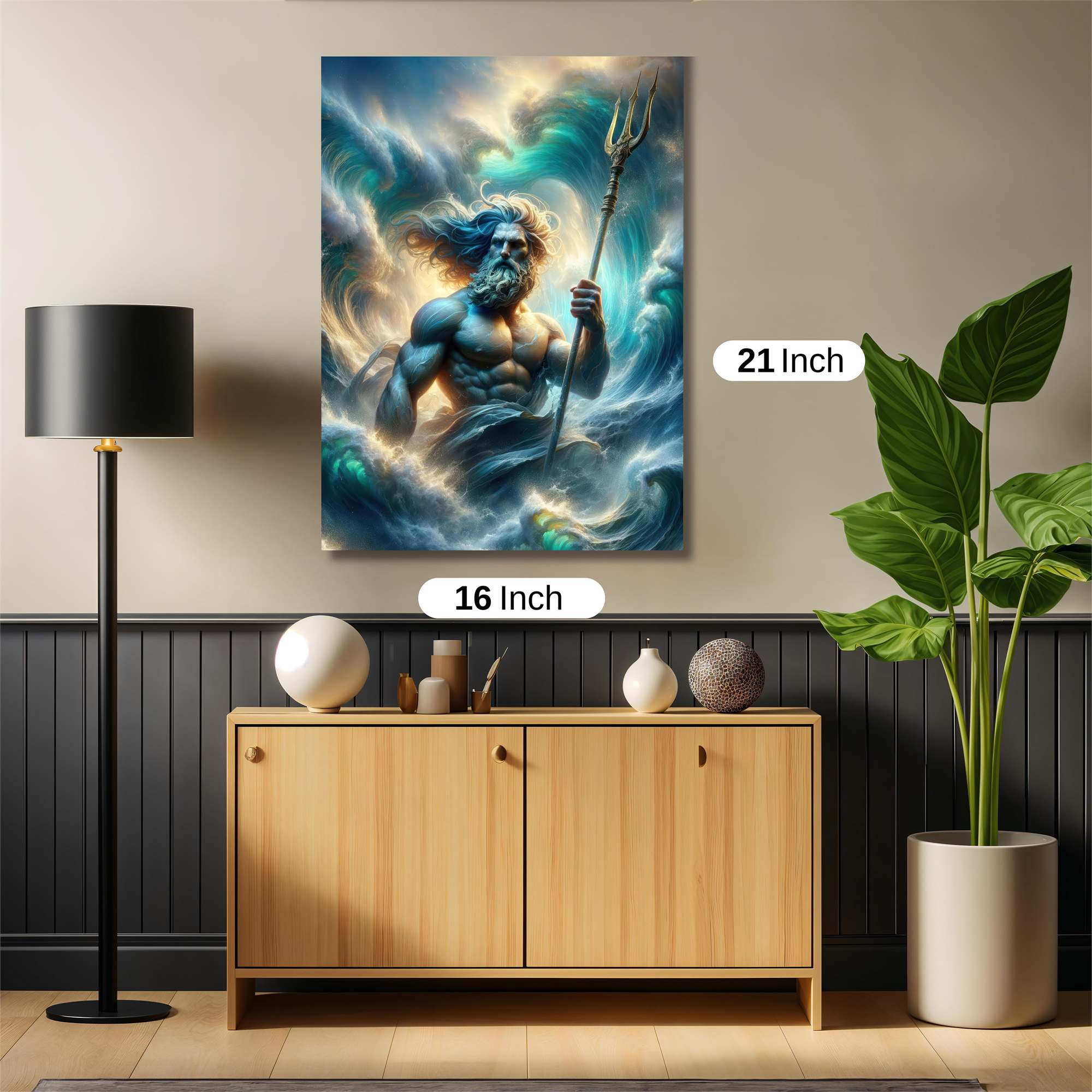 Poseidon Majesty Safe Wall Magnetic / M