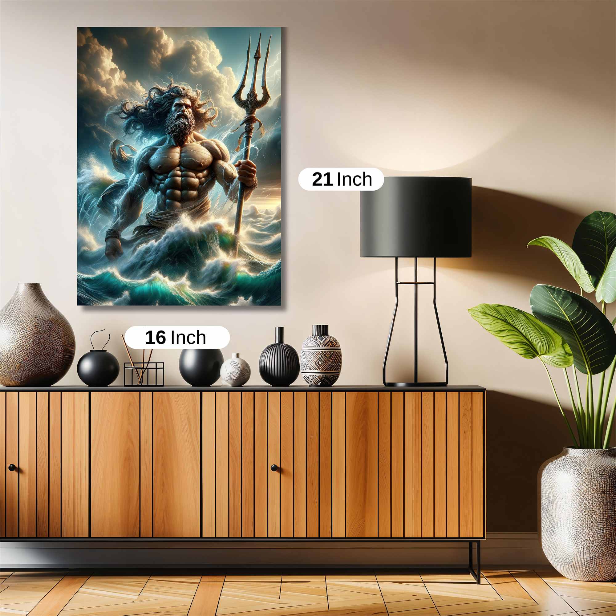 Poseidon Majesty Safe Wall Magnetic / M