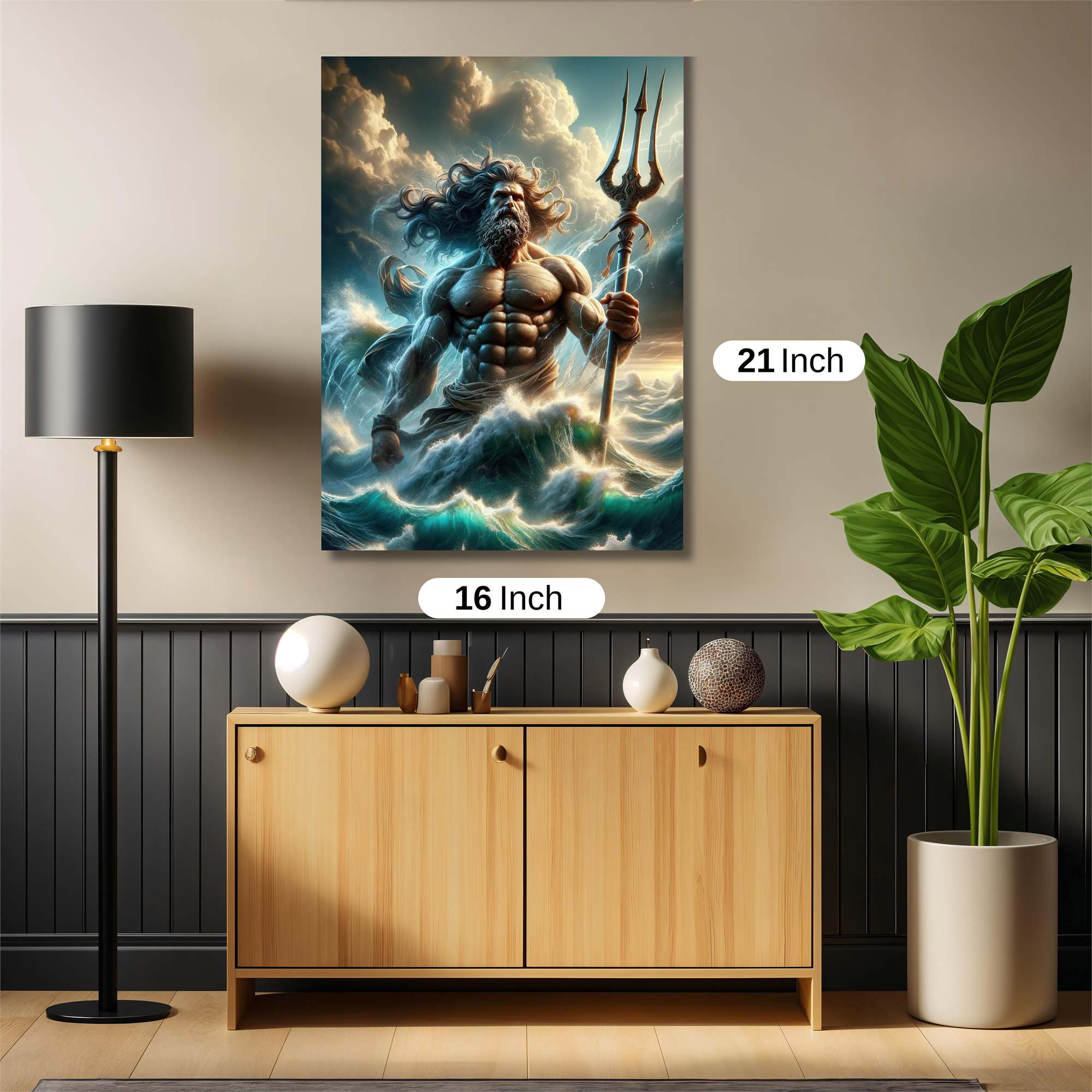 Poseidon Majesty Safe Wall Magnetic / M
