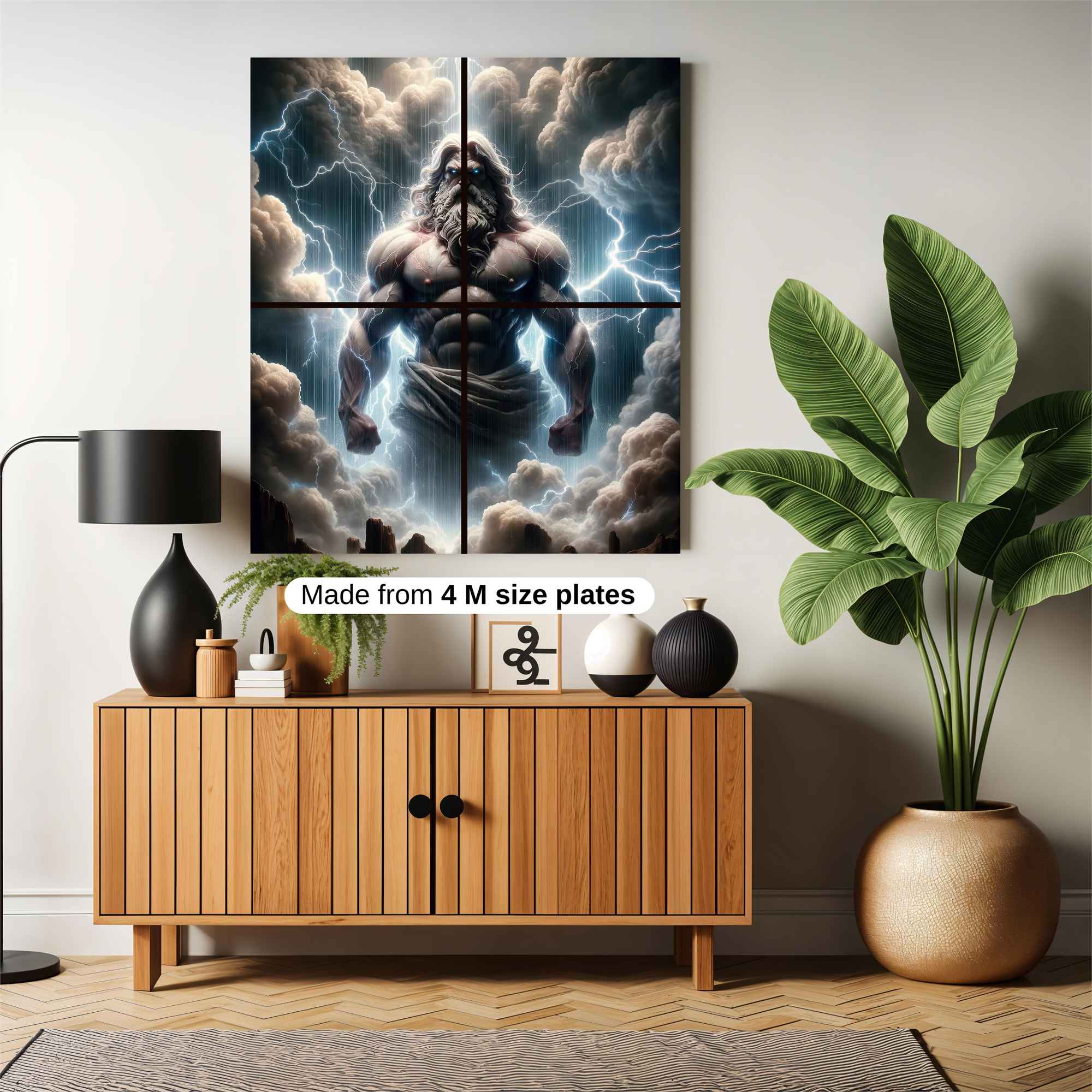 Zeus Thunderstorm Safe Wall Magnetic / M