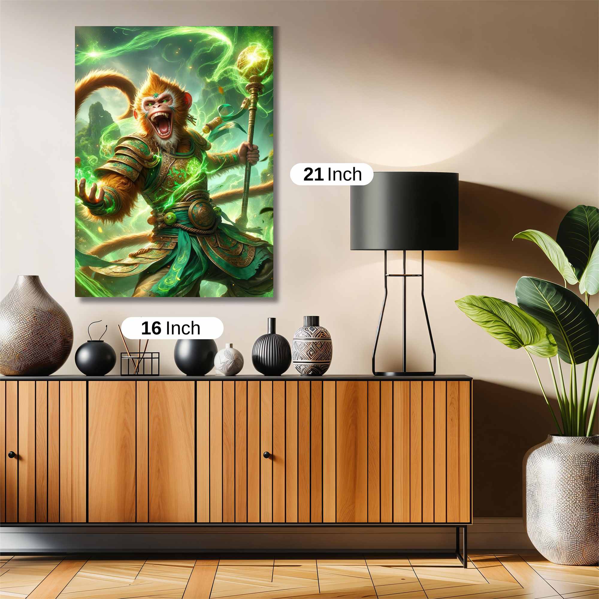 Monkey Enchantment Safe Wall Magnetic / M