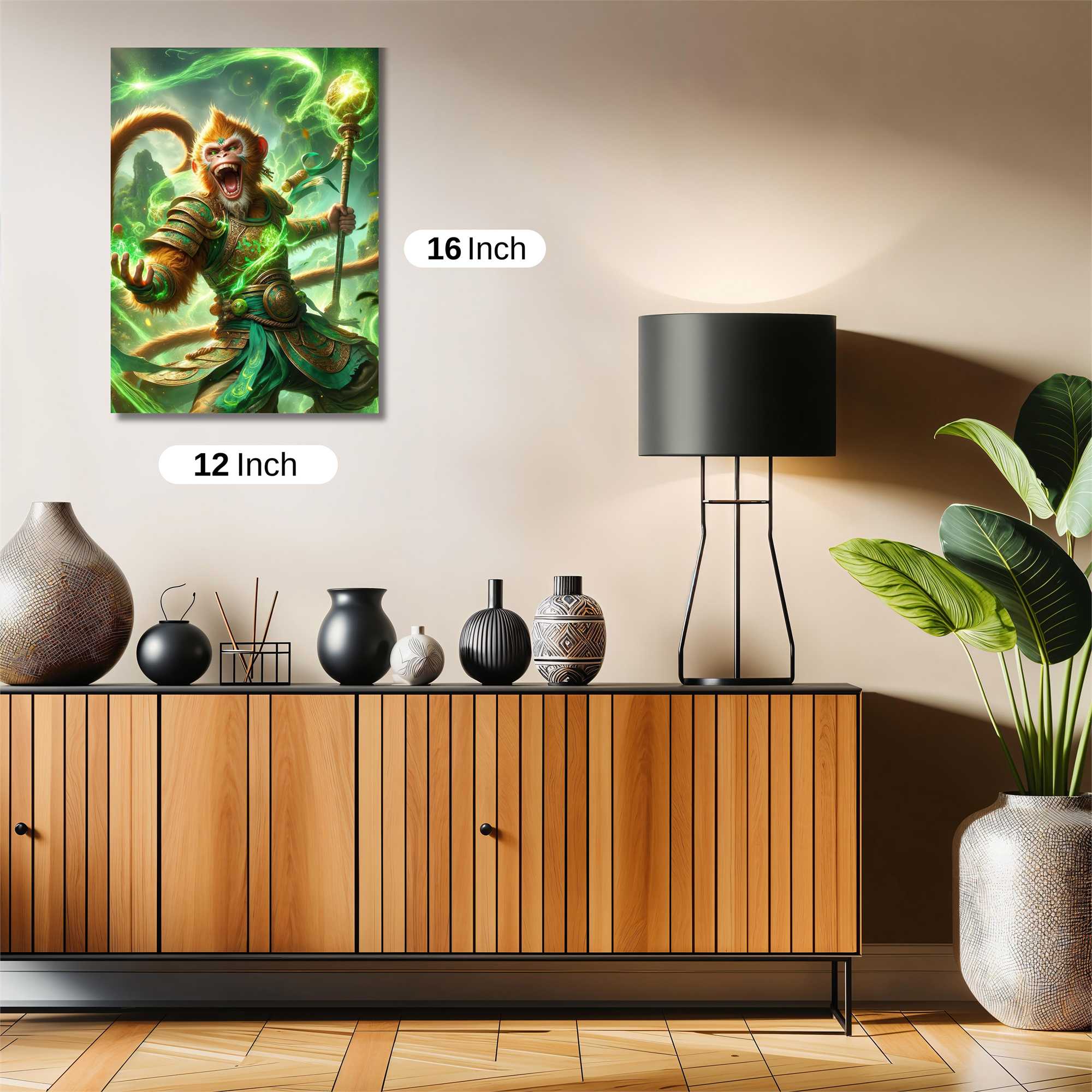 Monkey Enchantment Safe Wall Magnetic / M