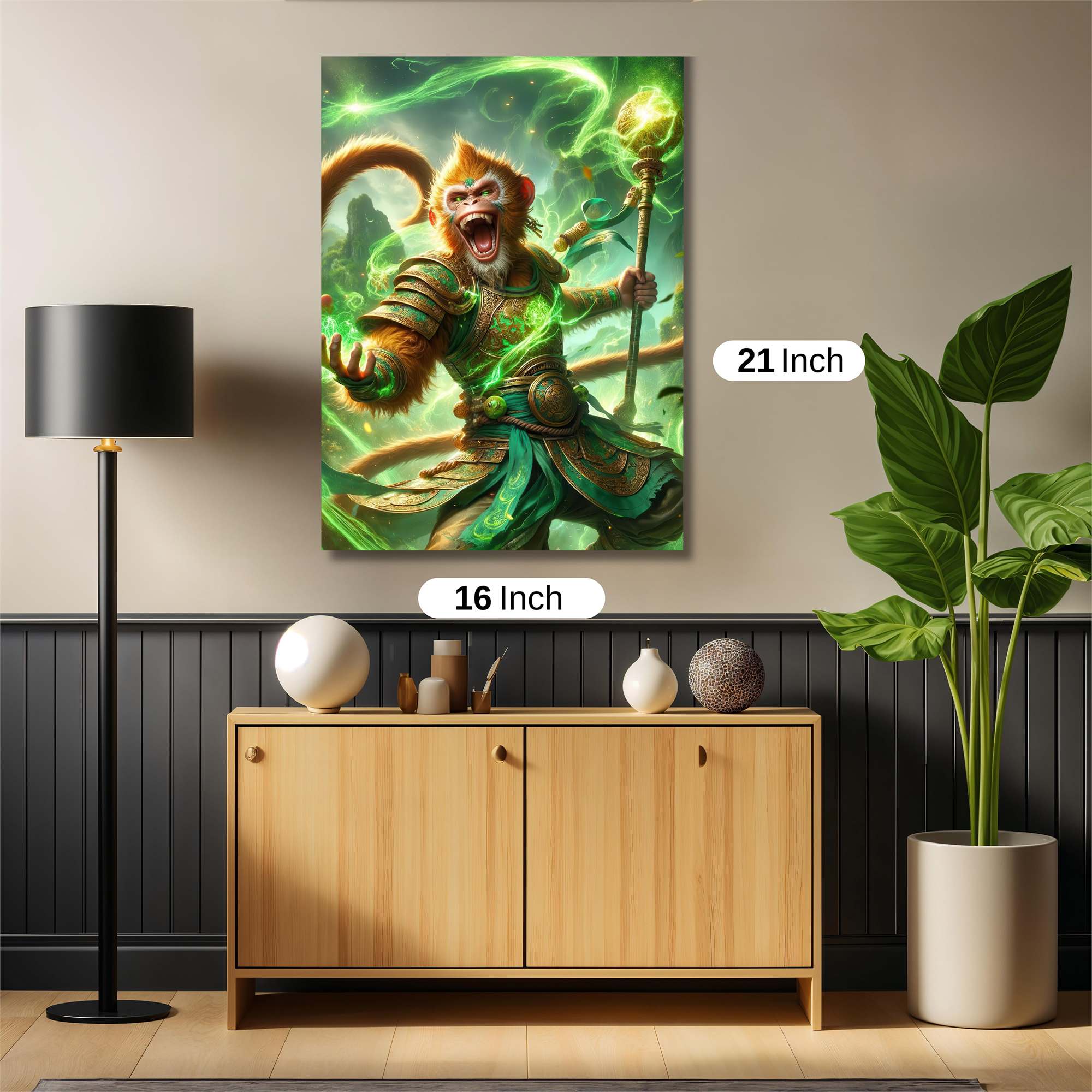 Monkey Enchantment Safe Wall Magnetic / M