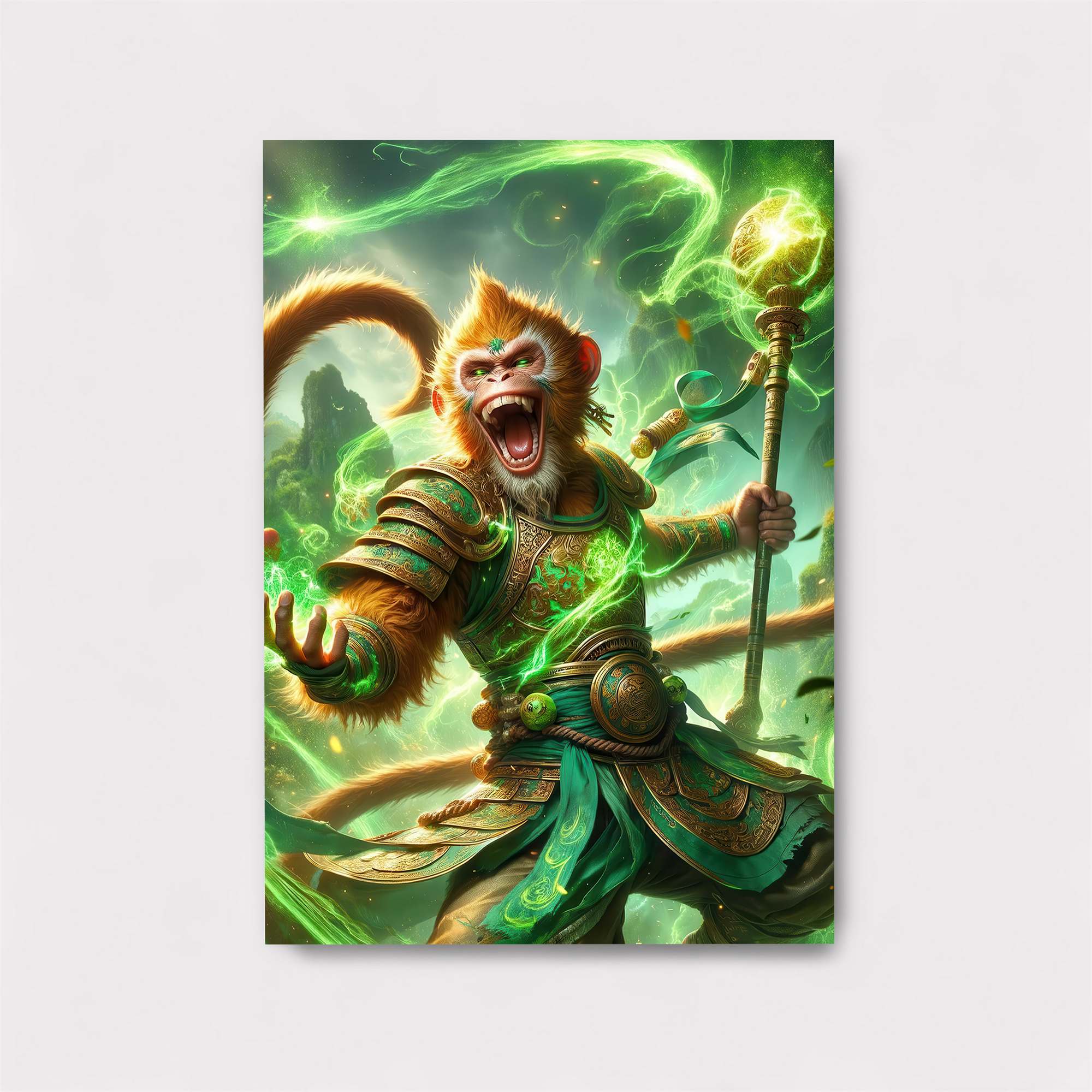 Monkey Enchantment Safe Wall Magnetic / M