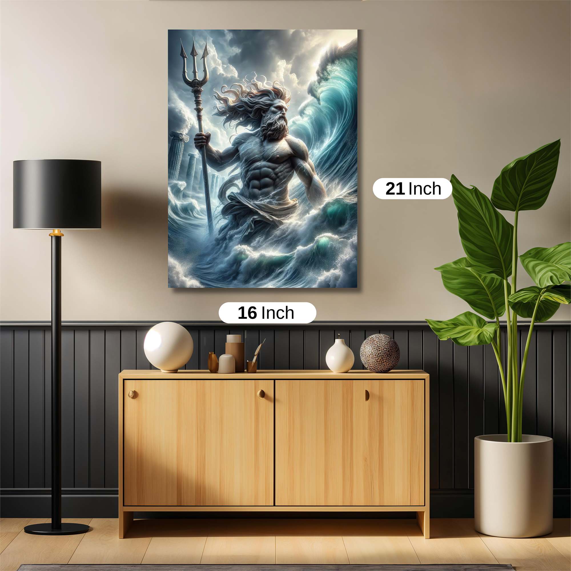 Poseidon Surge Safe Wall Magnetic / M