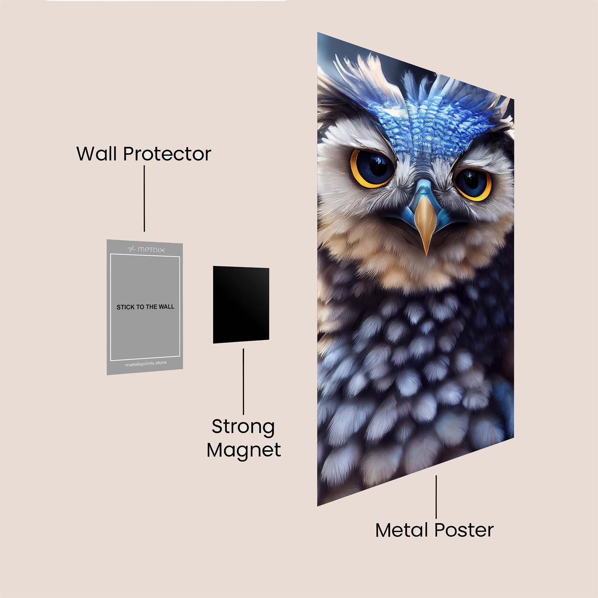 Perceptive Splendor Safe Wall Magnetic / M