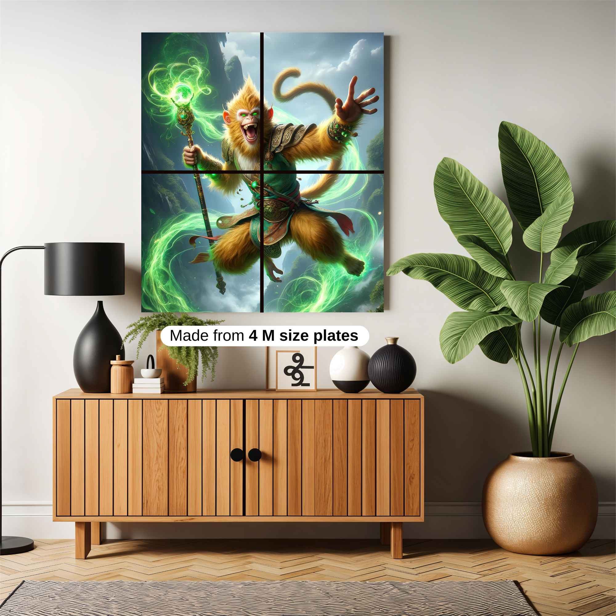 Simian Sorcery Safe Wall Magnetic / M