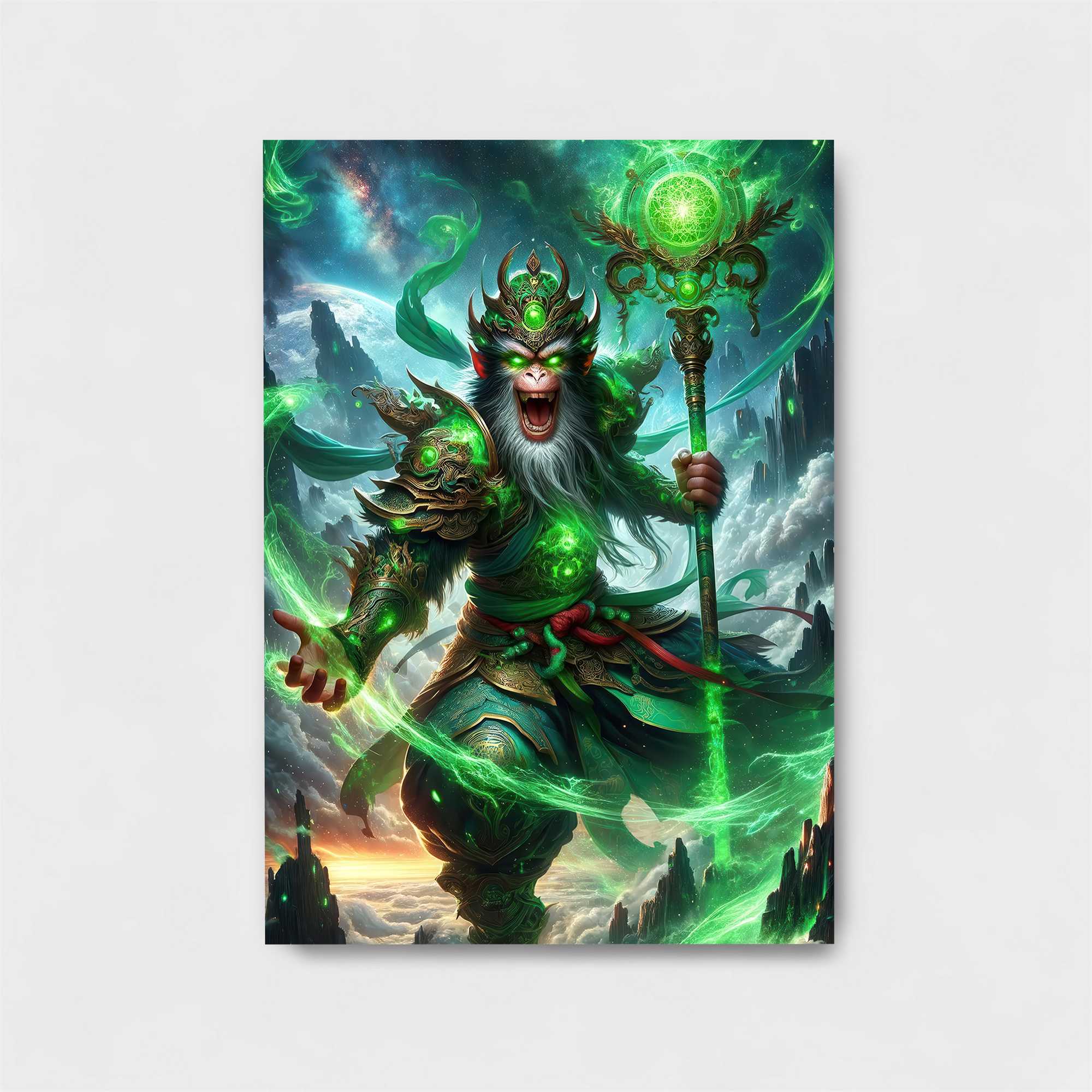 Monkey Emerald Safe Wall Magnetic / M