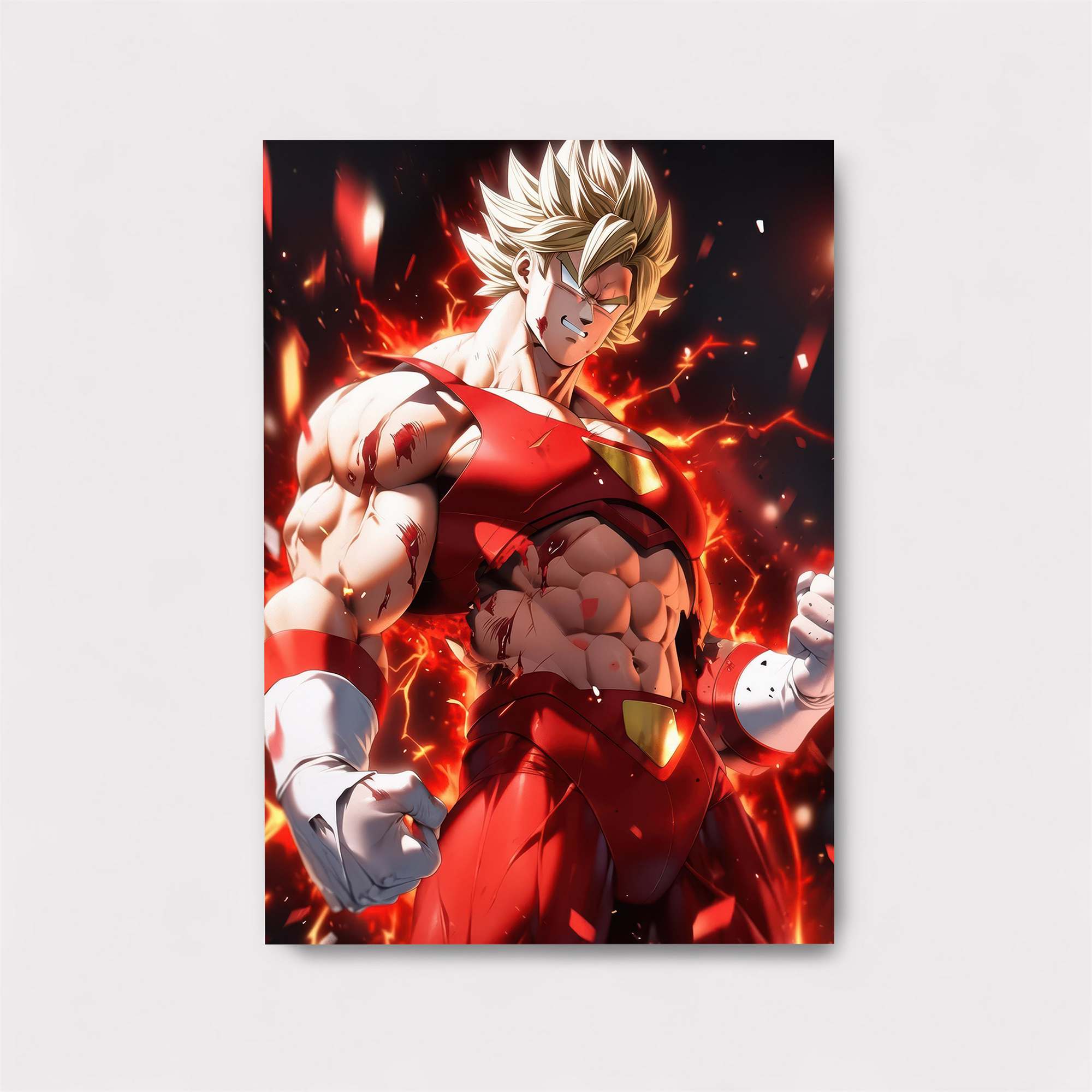 Saiyan Inferno Safe Wall Magnetic / M
