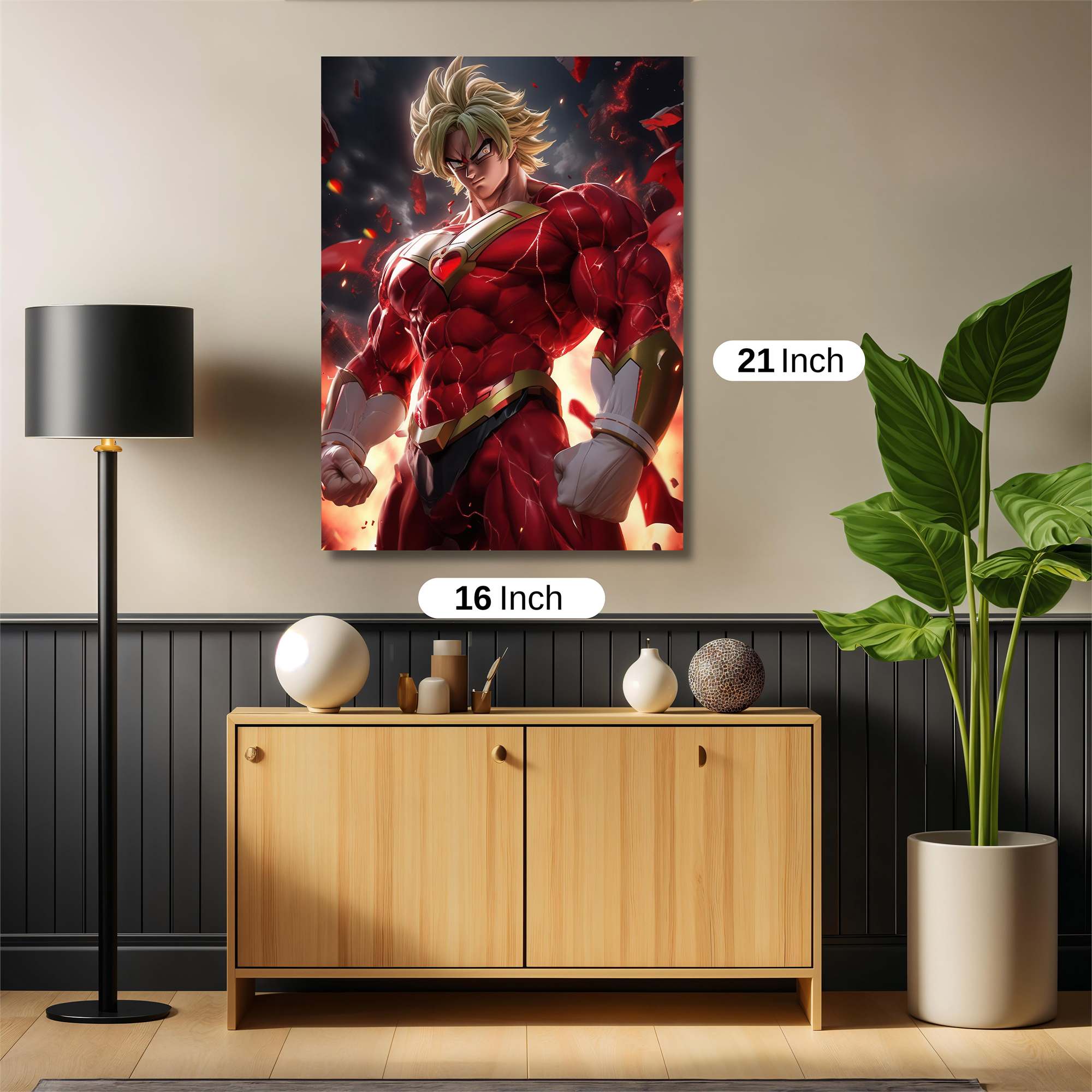 Heroic Blaze Safe Wall Magnetic / M